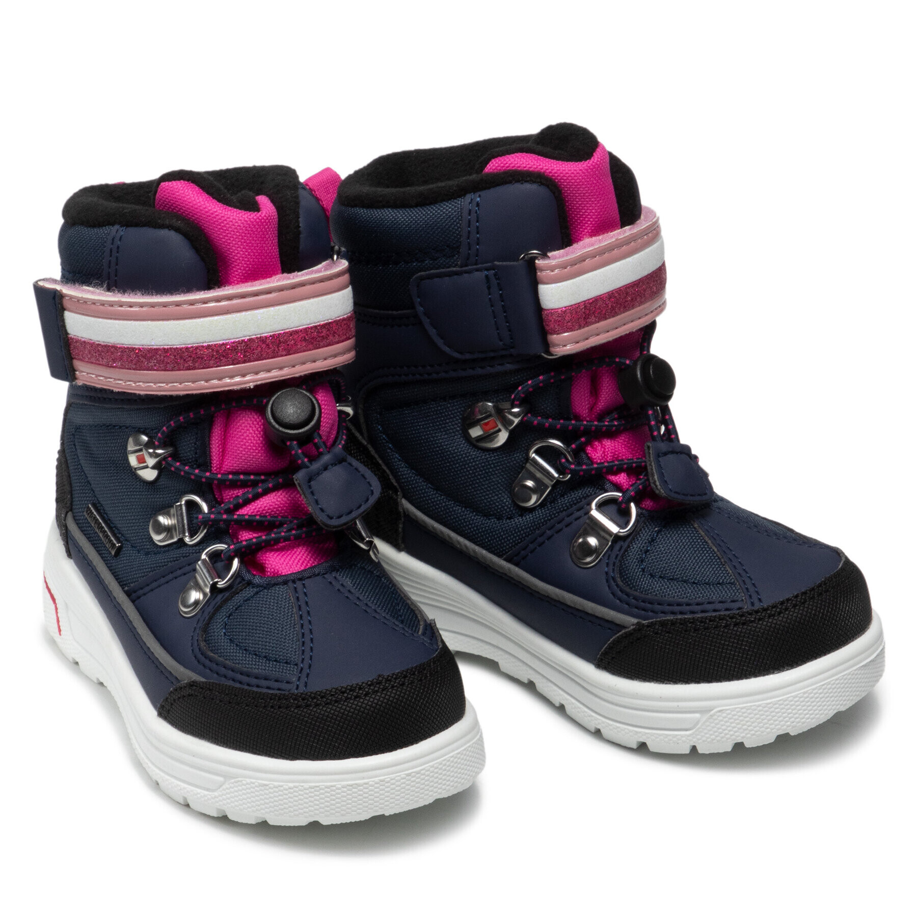 Tommy Hilfiger Апрески Technical Bootie T1A5-32031-0279A082 Тъмносин - Pepit.bg
