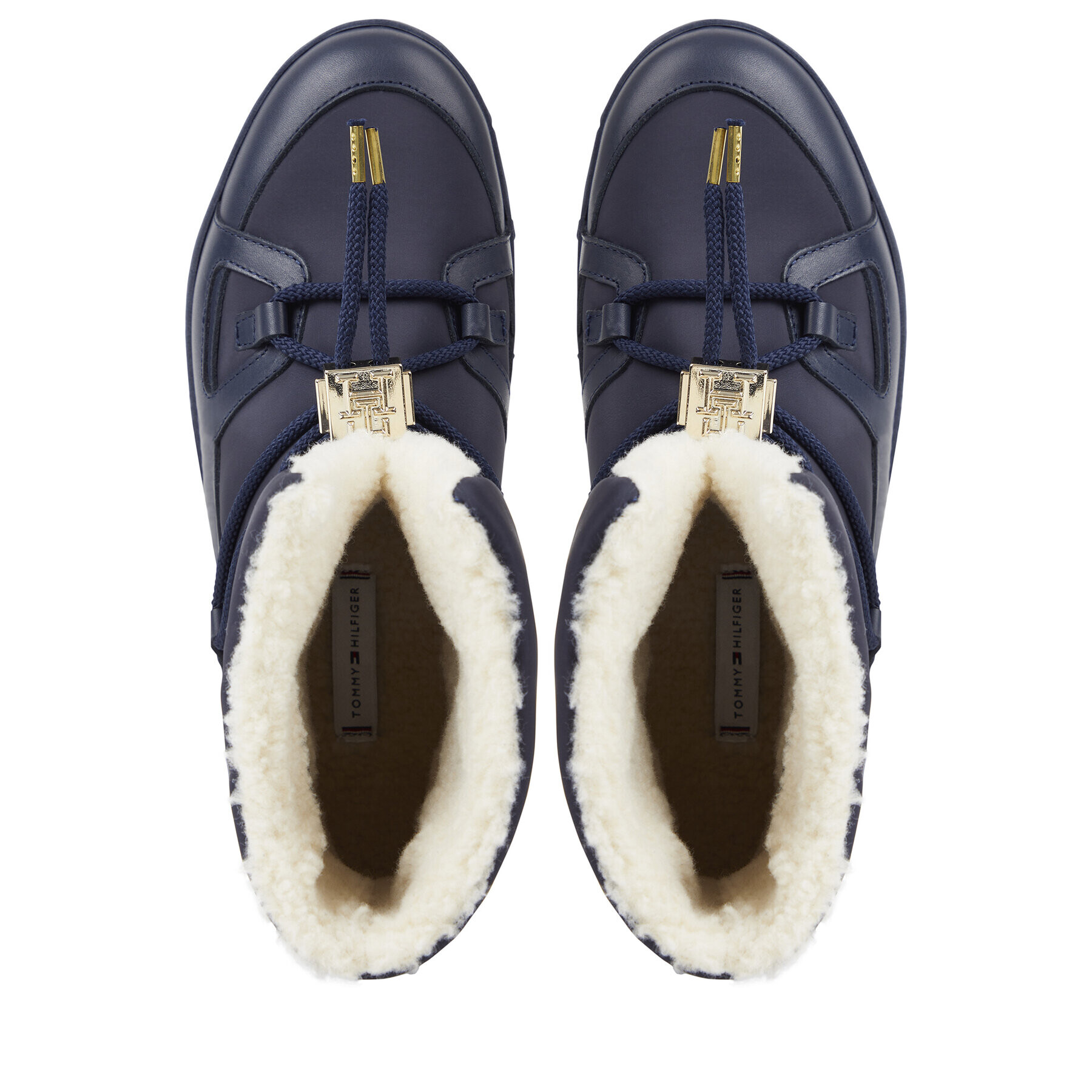 Tommy Hilfiger Апрески Tommy Essential Snowboot FW0FW07504 Син - Pepit.bg