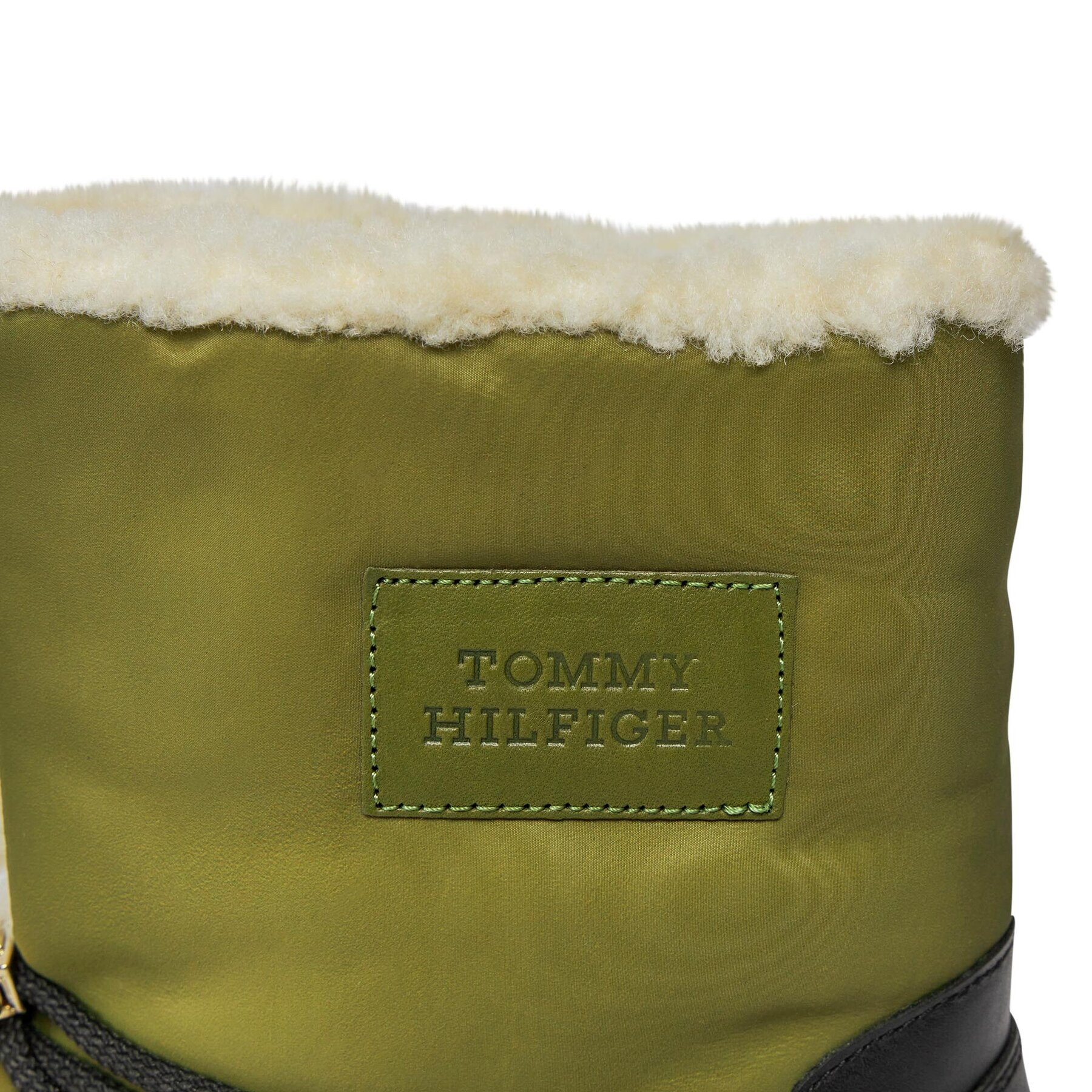 Tommy Hilfiger Апрески Tommy Essential Snowboot FW0FW07504 Зелен - Pepit.bg