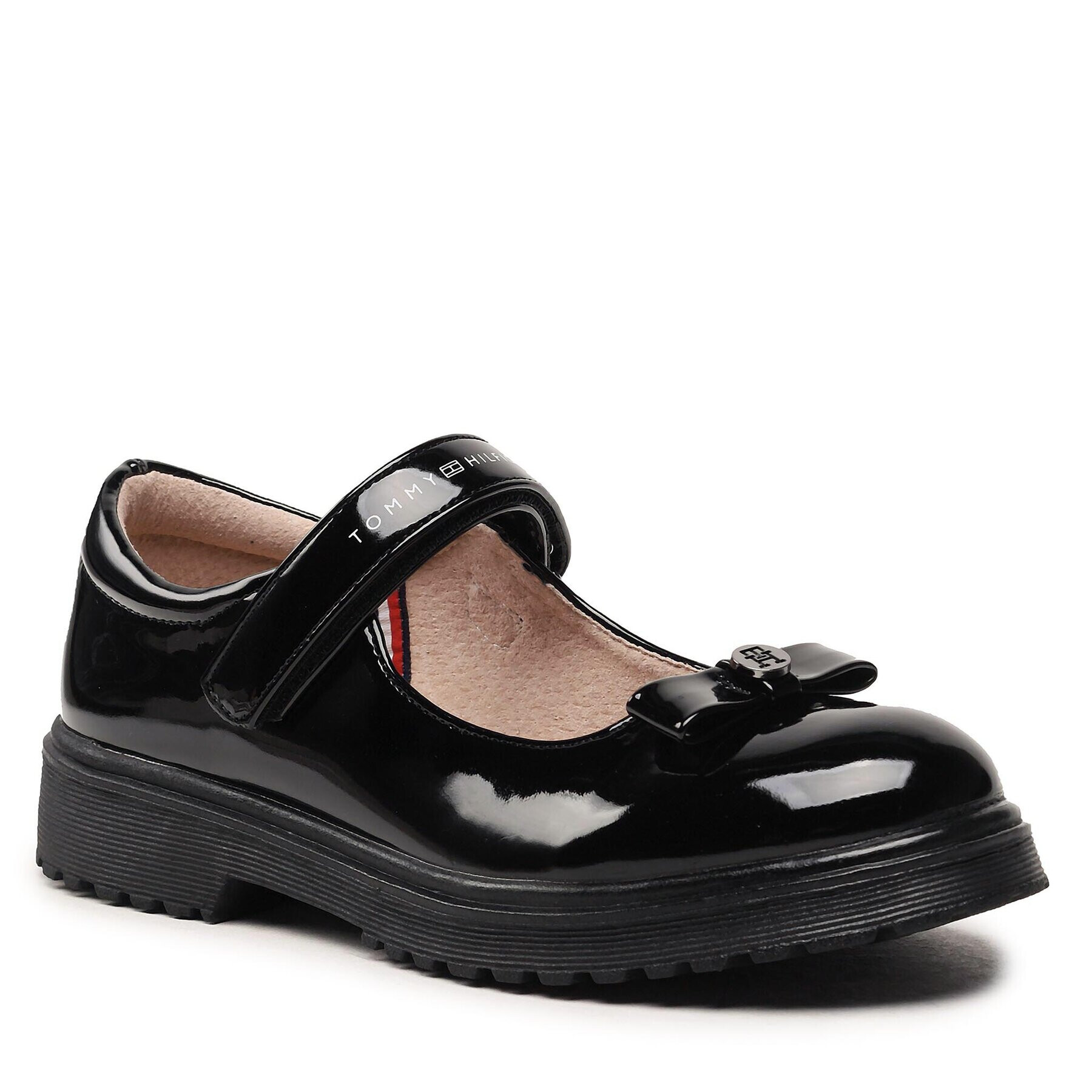 Tommy Hilfiger Балеринки T3A3-33019-0774 S Черен - Pepit.bg