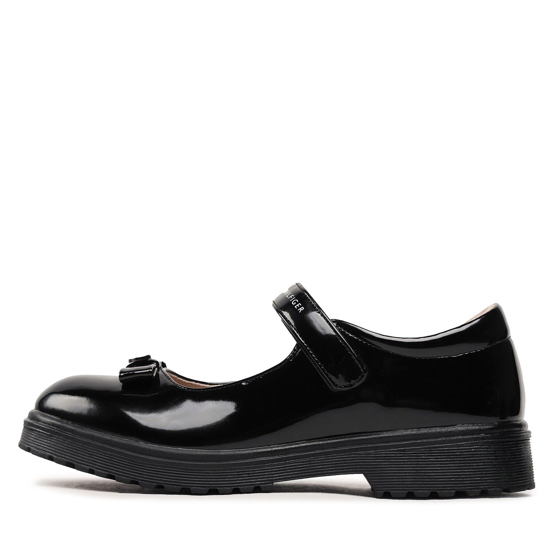 Tommy Hilfiger Балеринки T3A3-33019-0774 S Черен - Pepit.bg