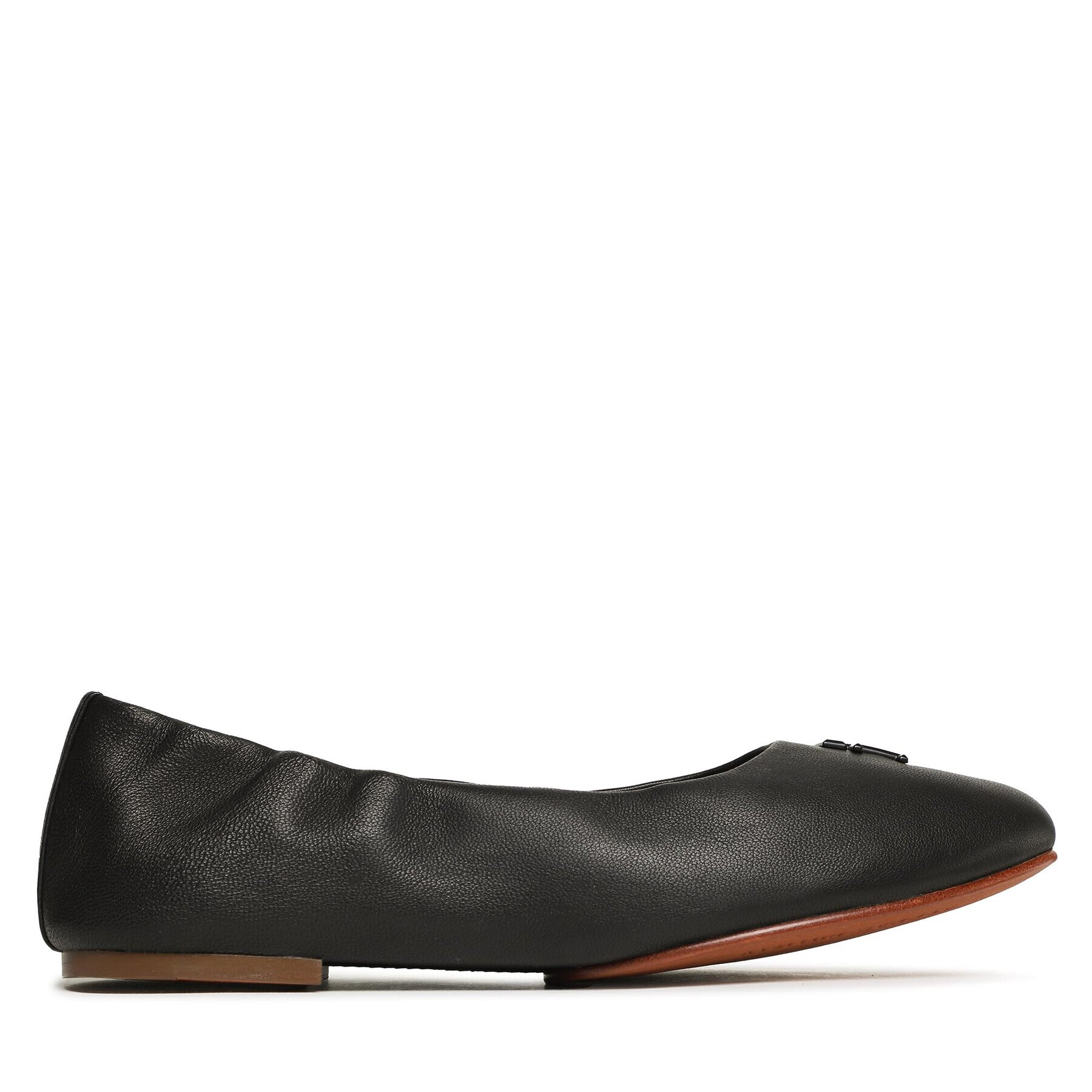 Tommy Hilfiger Балеринки Th Elevated Elastic Ballerina FW0FW07222 Черен - Pepit.bg