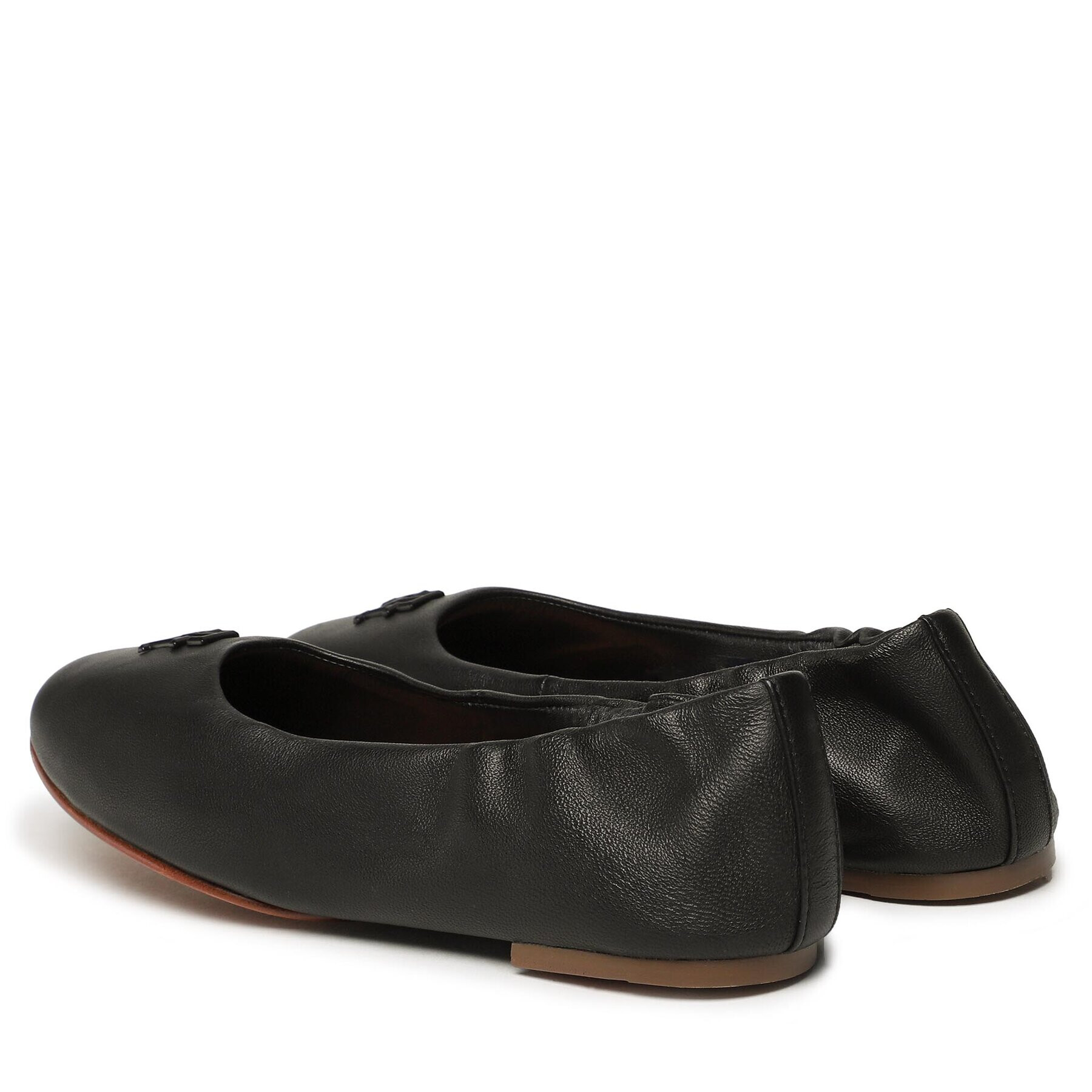 Tommy Hilfiger Балеринки Th Elevated Elastic Ballerina FW0FW07222 Черен - Pepit.bg