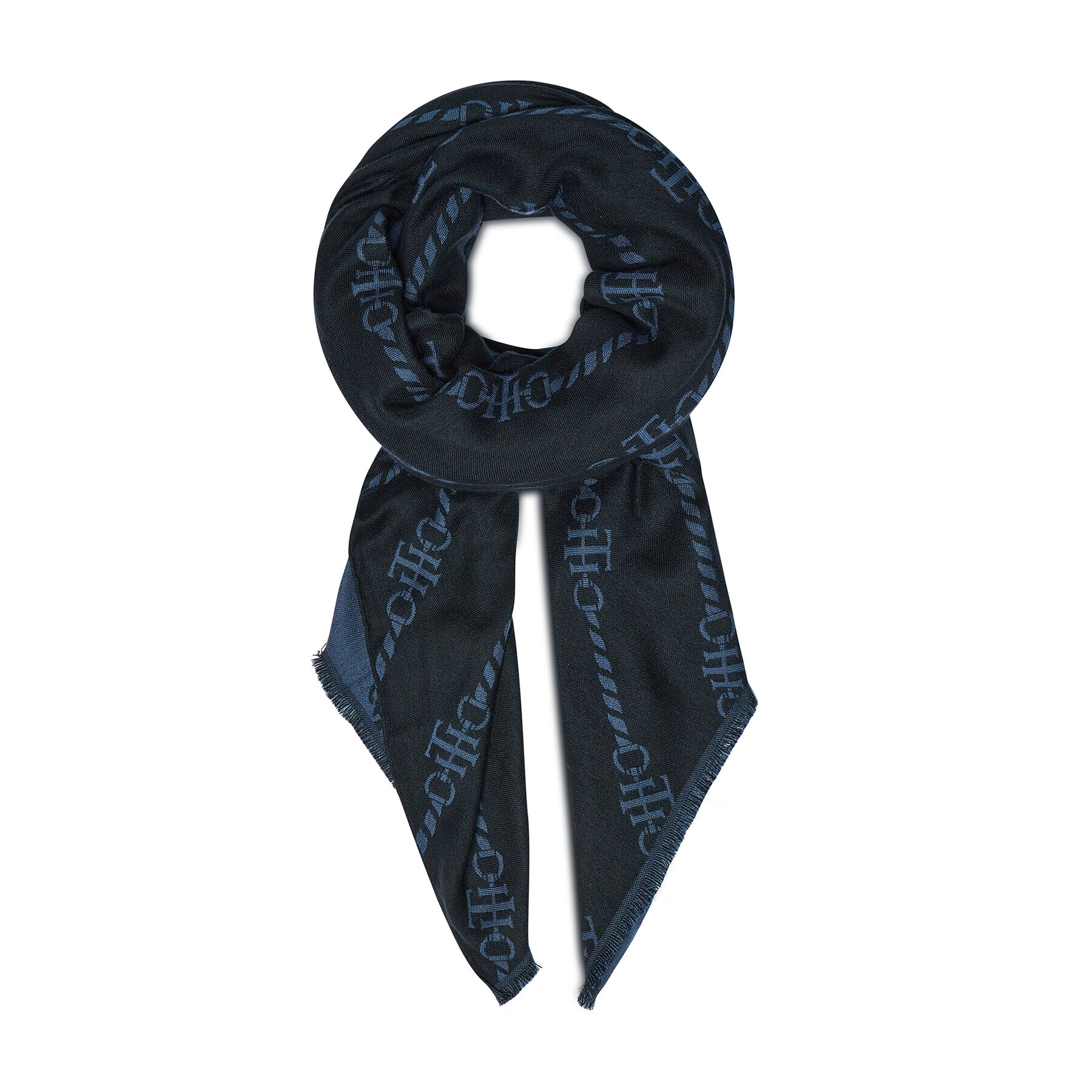 Tommy Hilfiger Бандана Th Club Logo Scarf AW0AW10251 Тъмносин - Pepit.bg