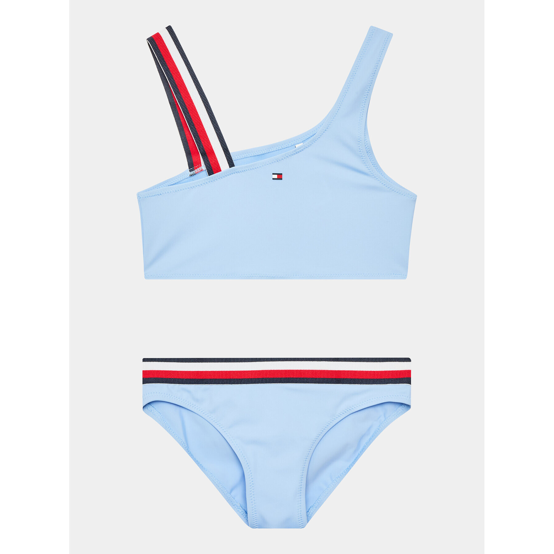 Tommy Hilfiger Бански костюм Bralette UG0UG00635 Син - Pepit.bg