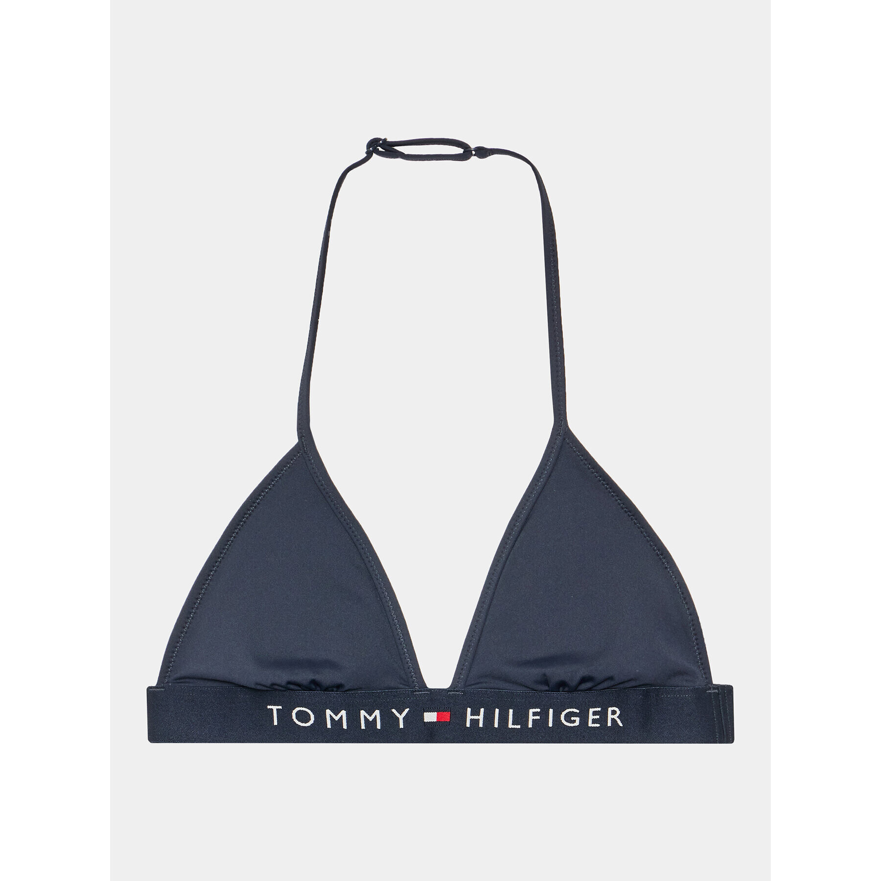 Tommy Hilfiger Бански костюм Traingle UG0UG00633 Тъмносин - Pepit.bg