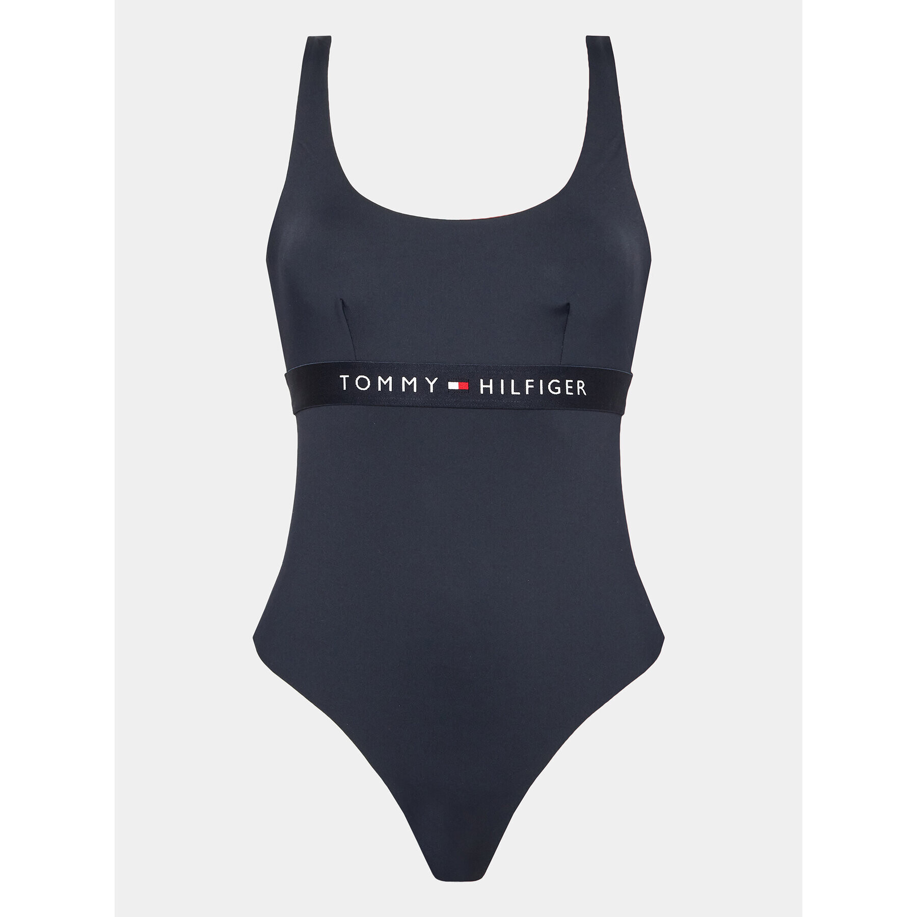 Tommy Hilfiger Бански костюм UW0UW04126 Тъмносин - Pepit.bg