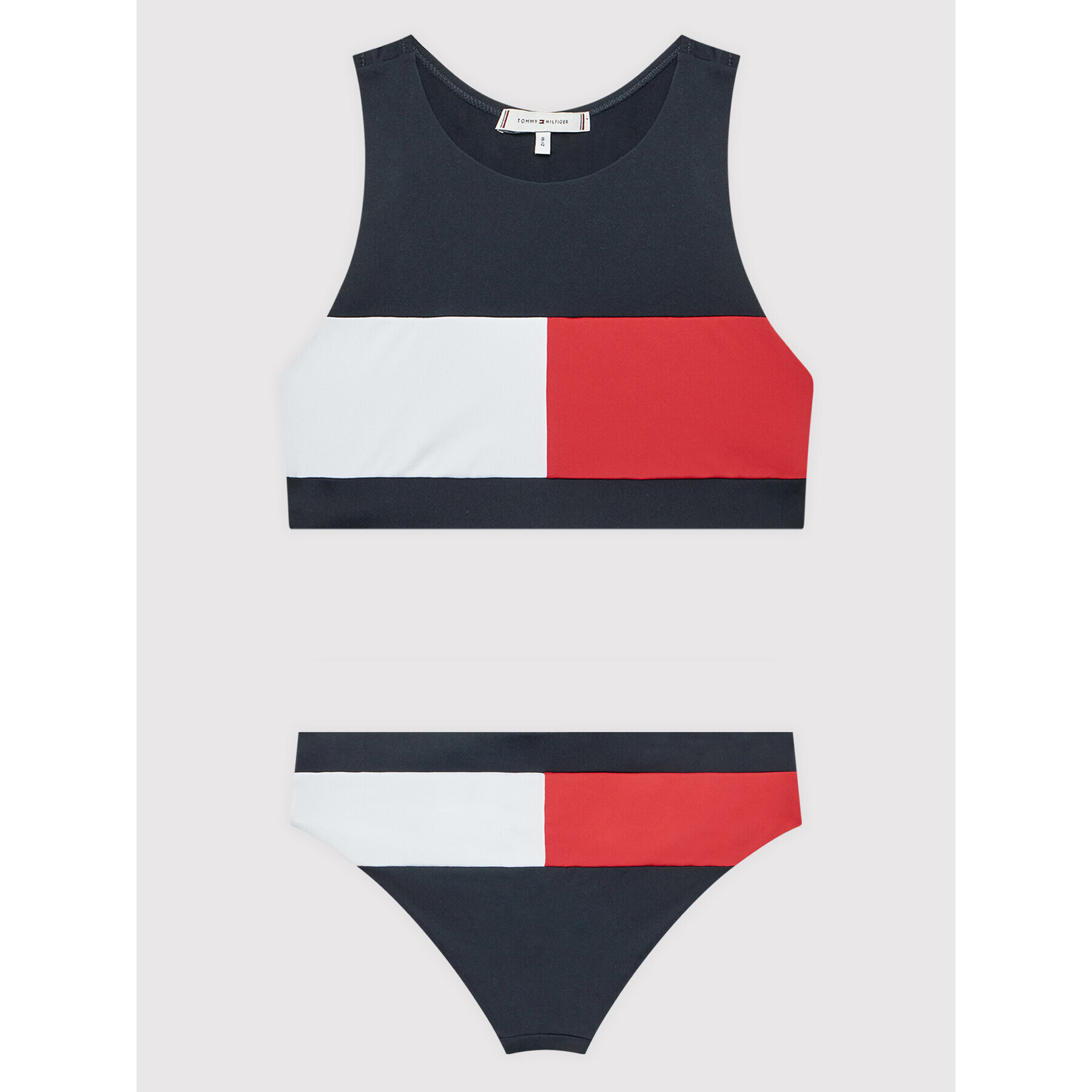 Tommy Hilfiger Бански костюм UG0UG00531 Тъмносин - Pepit.bg