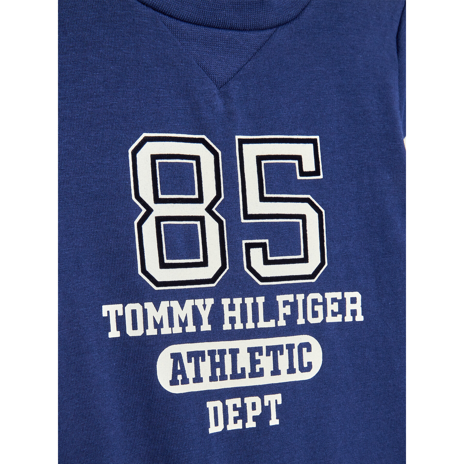 Tommy Hilfiger Бебешки гащеризон със стъпала Collegiate KN0KN01552 Син Regular Fit - Pepit.bg