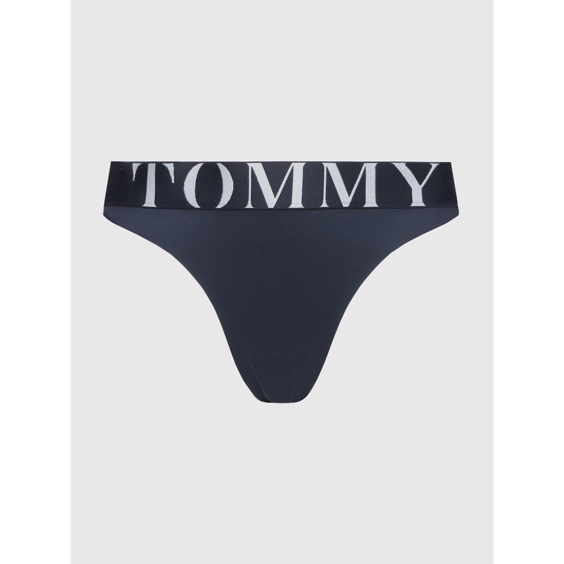 Tommy Hilfiger Бикини тип прашка Logo UW0UW03173 Тъмносин - Pepit.bg