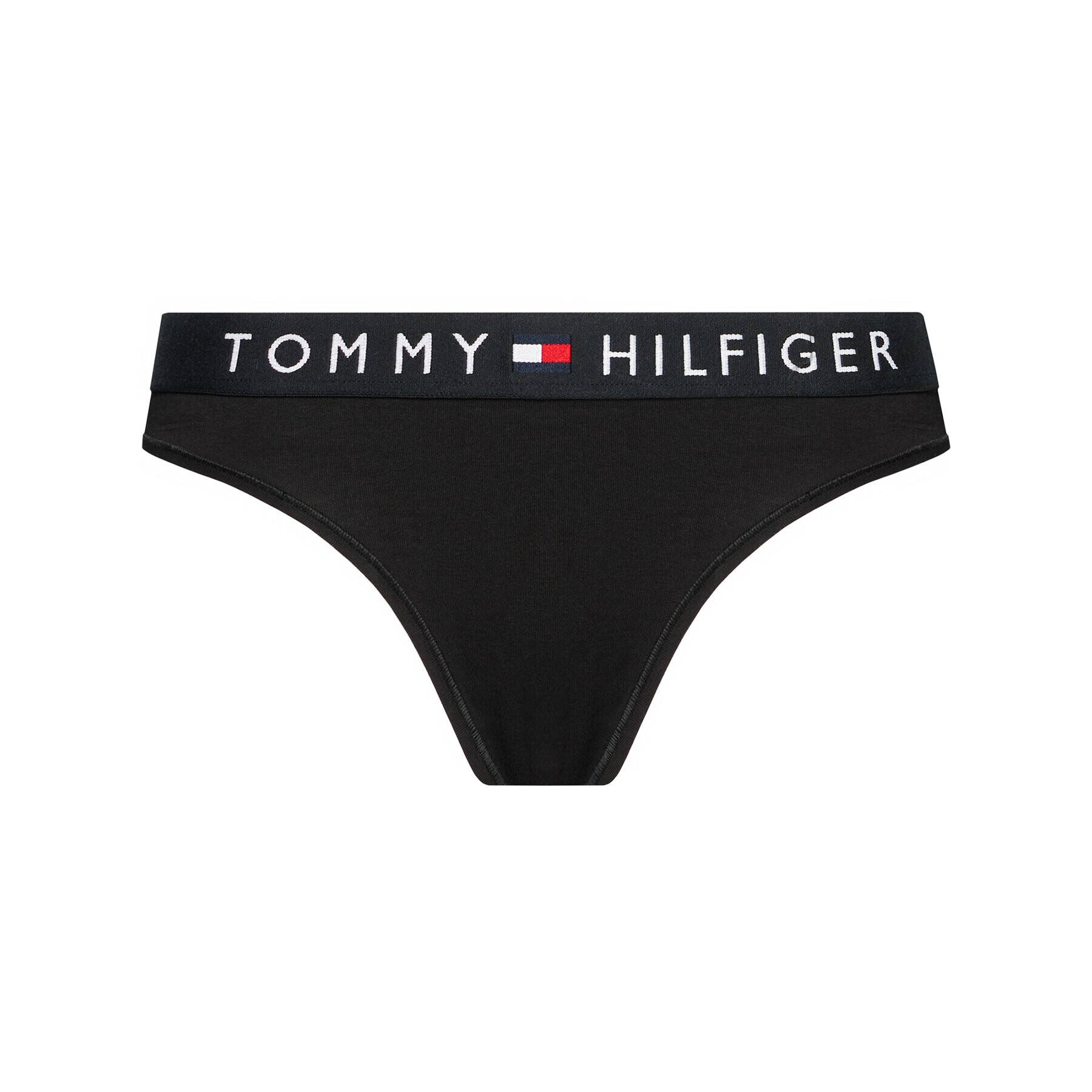 Tommy Hilfiger Бикини тип прашка UW0UW01555 Черен - Pepit.bg