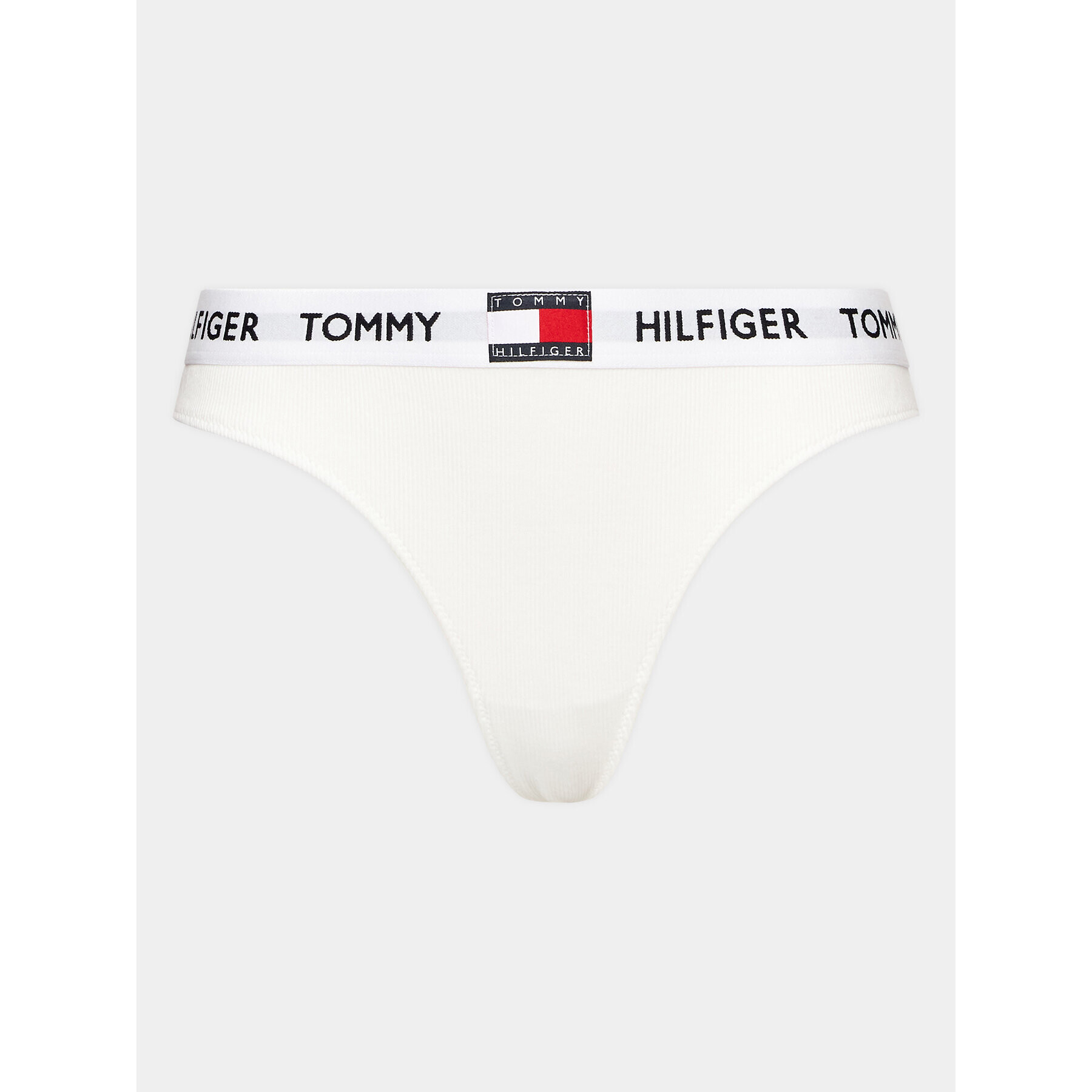 Tommy Hilfiger Бикини тип прашка UW0UW04216 Бял - Pepit.bg