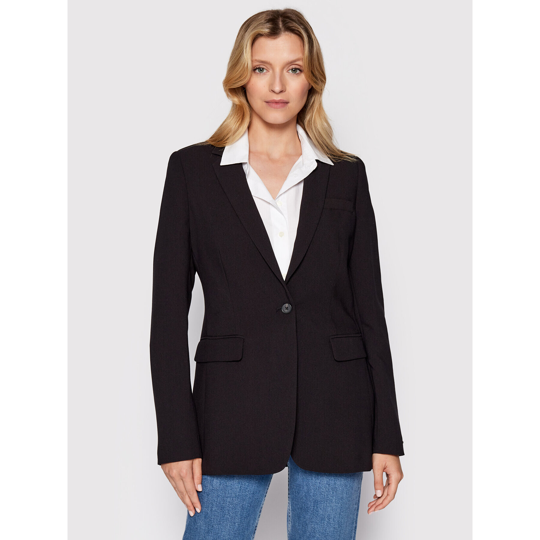 Tommy Hilfiger Сако Core Suiting WW0WW33856 Черен Regular Fit - Pepit.bg