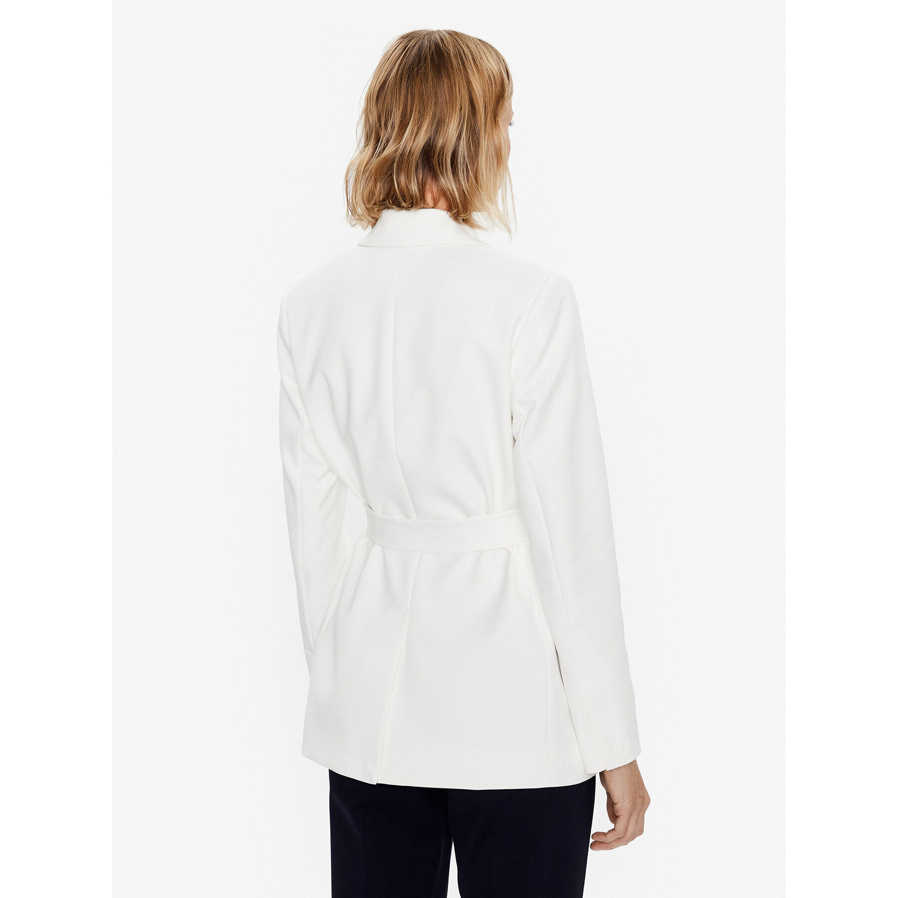 Tommy Hilfiger Сако WW0WW36923 Бял Relaxed Fit - Pepit.bg