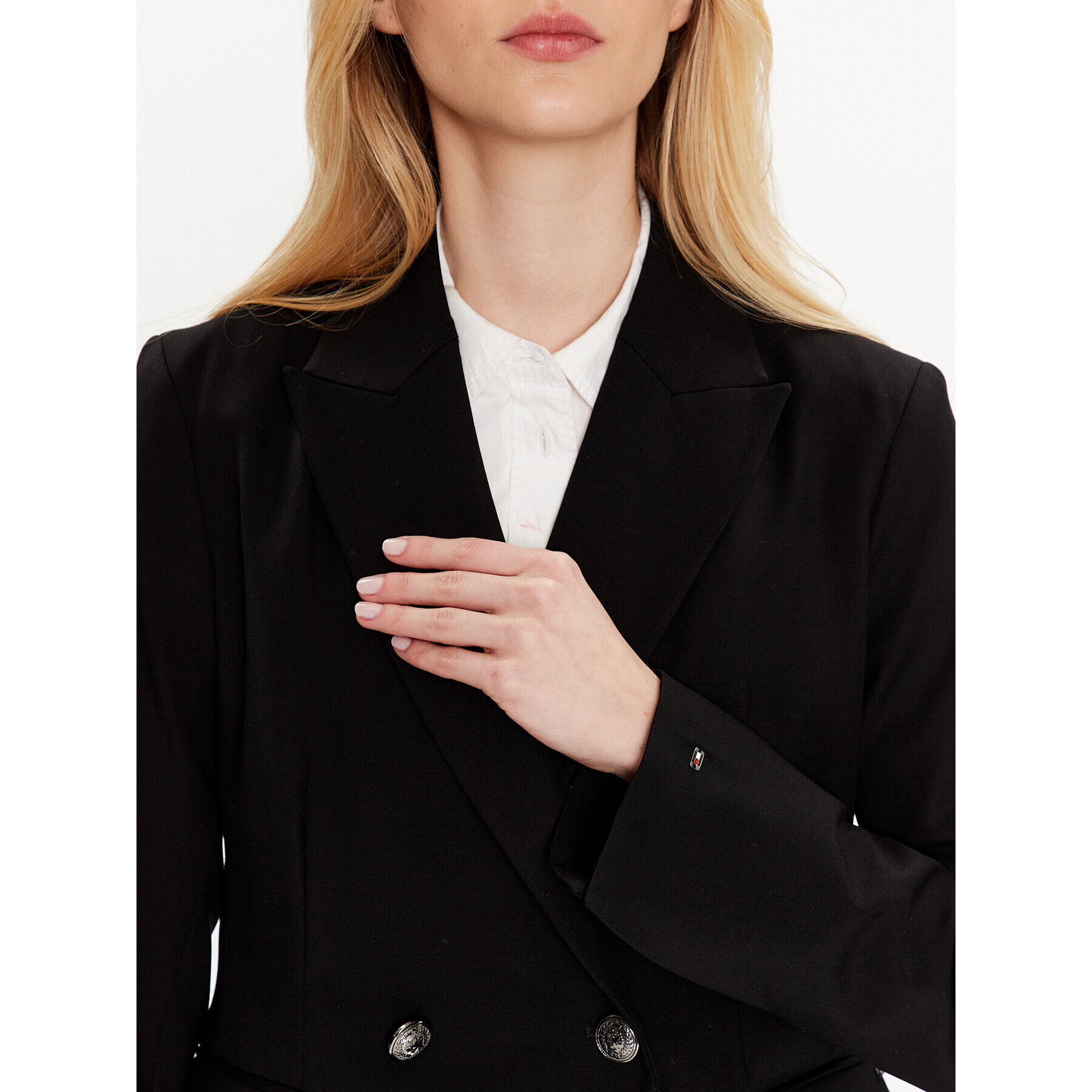 Tommy Hilfiger Сако WW0WW36930 Черен Regular Fit - Pepit.bg