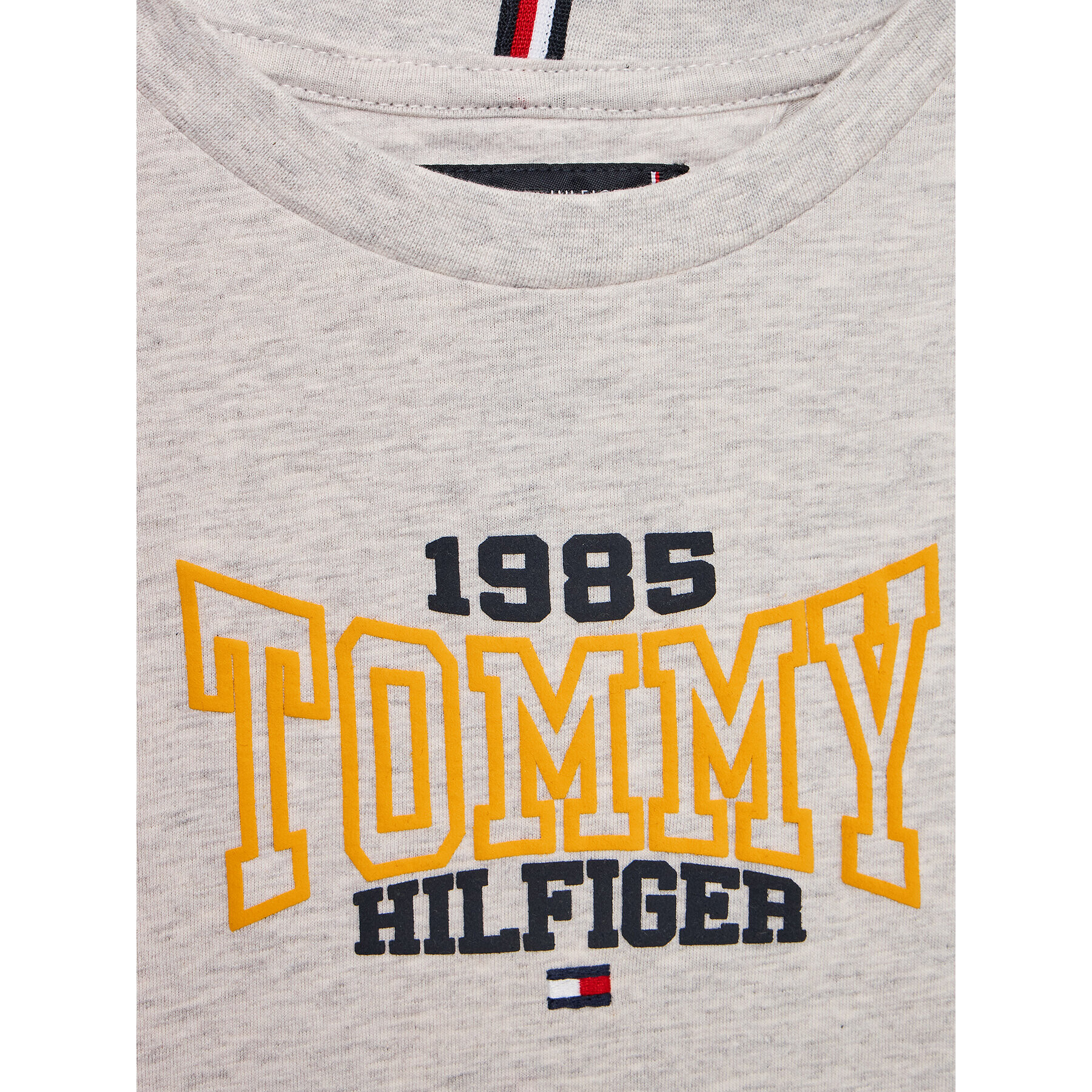 Tommy Hilfiger Блуза 1985 Varsity KB0KB08429 D Сив Regular Fit - Pepit.bg