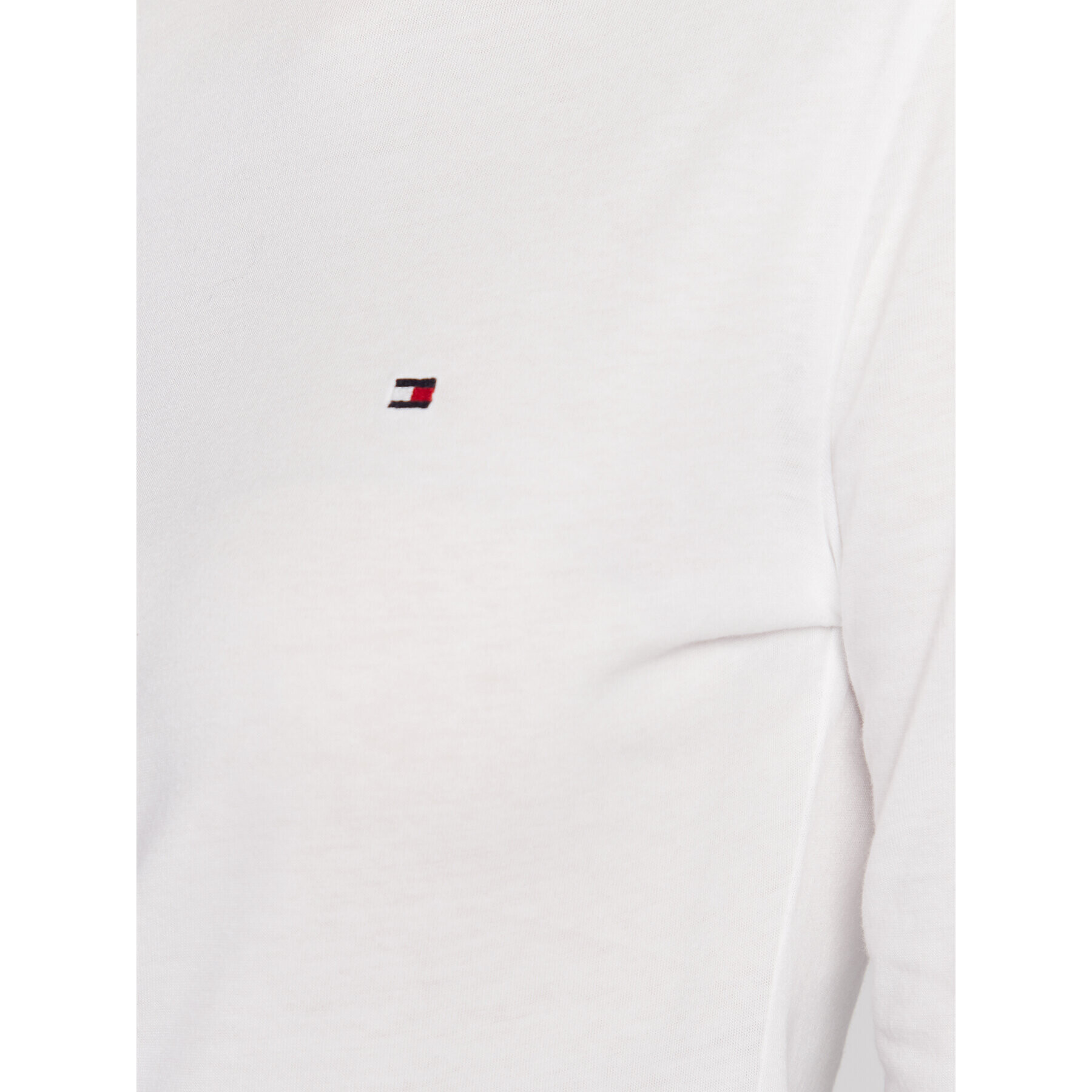 Tommy Hilfiger Блуза Boat WW0WW31669 Бял Slim Fit - Pepit.bg