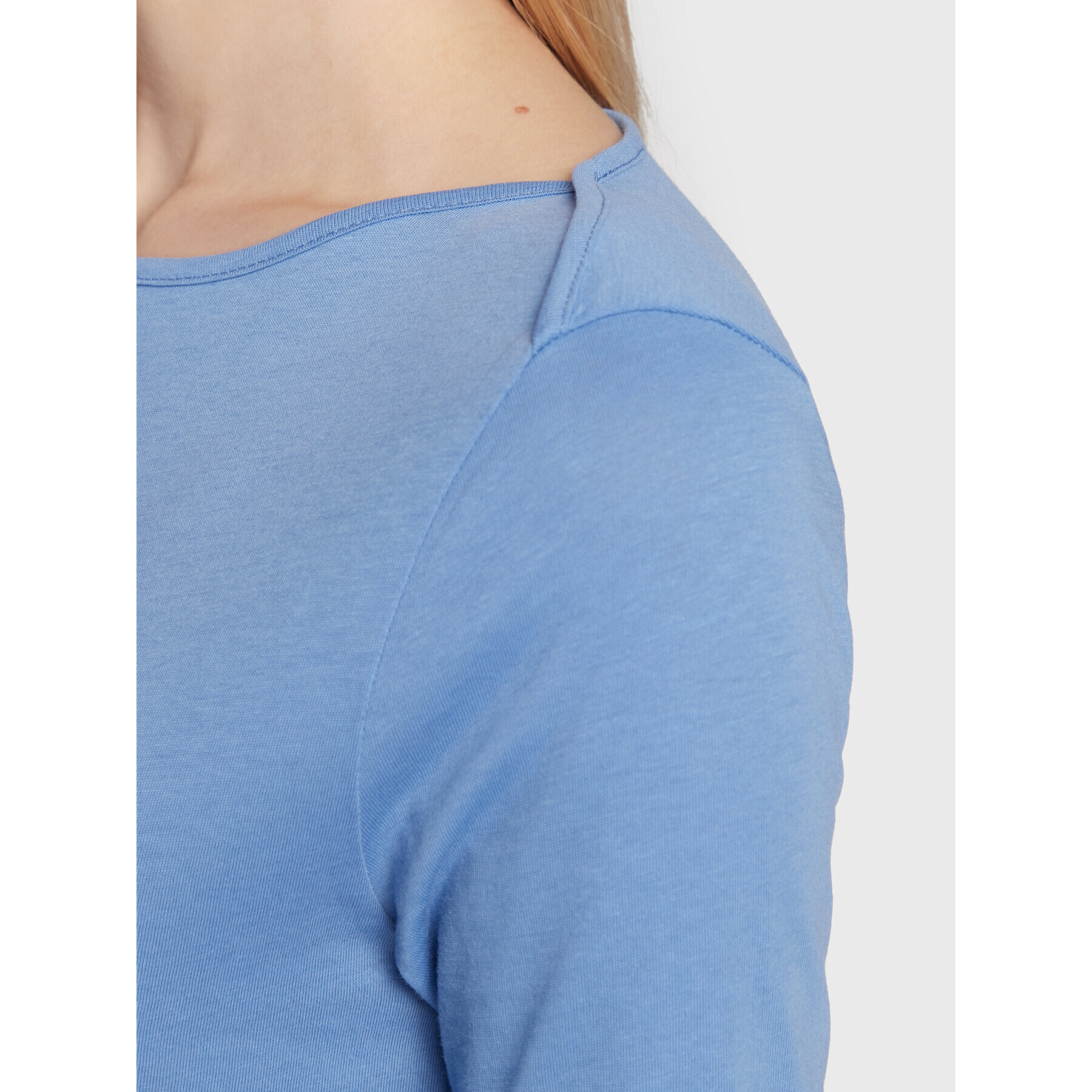 Tommy Hilfiger Блуза Boat WW0WW31669 Син Slim Fit - Pepit.bg
