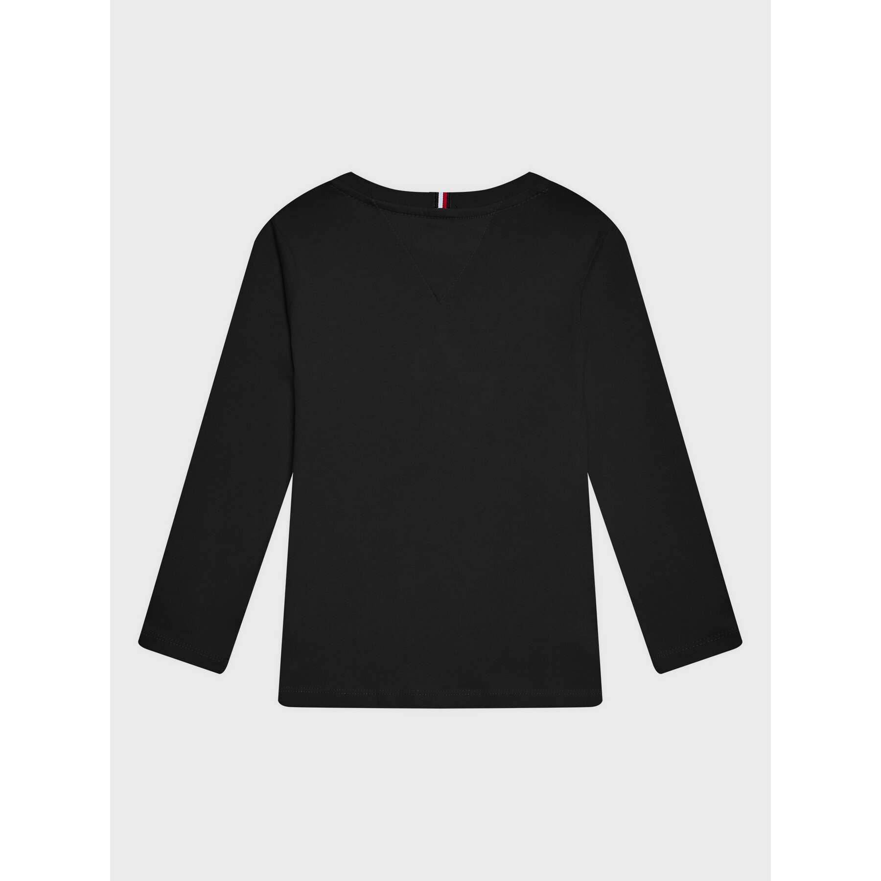 Tommy Hilfiger Блуза Essential KB0KB07803 M Черен Regular Fit - Pepit.bg