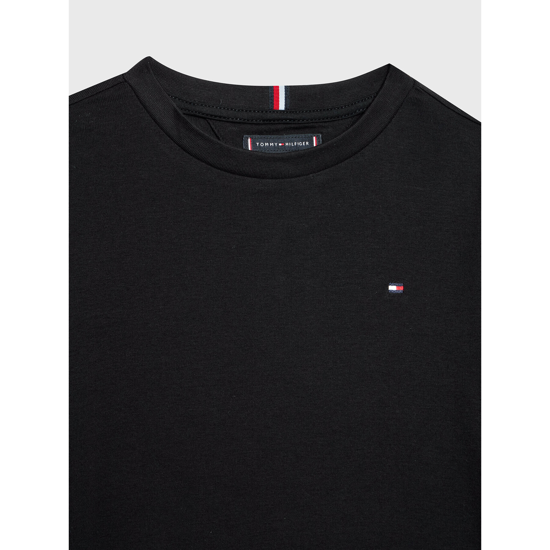 Tommy Hilfiger Блуза Essential KB0KB07803 M Черен Regular Fit - Pepit.bg