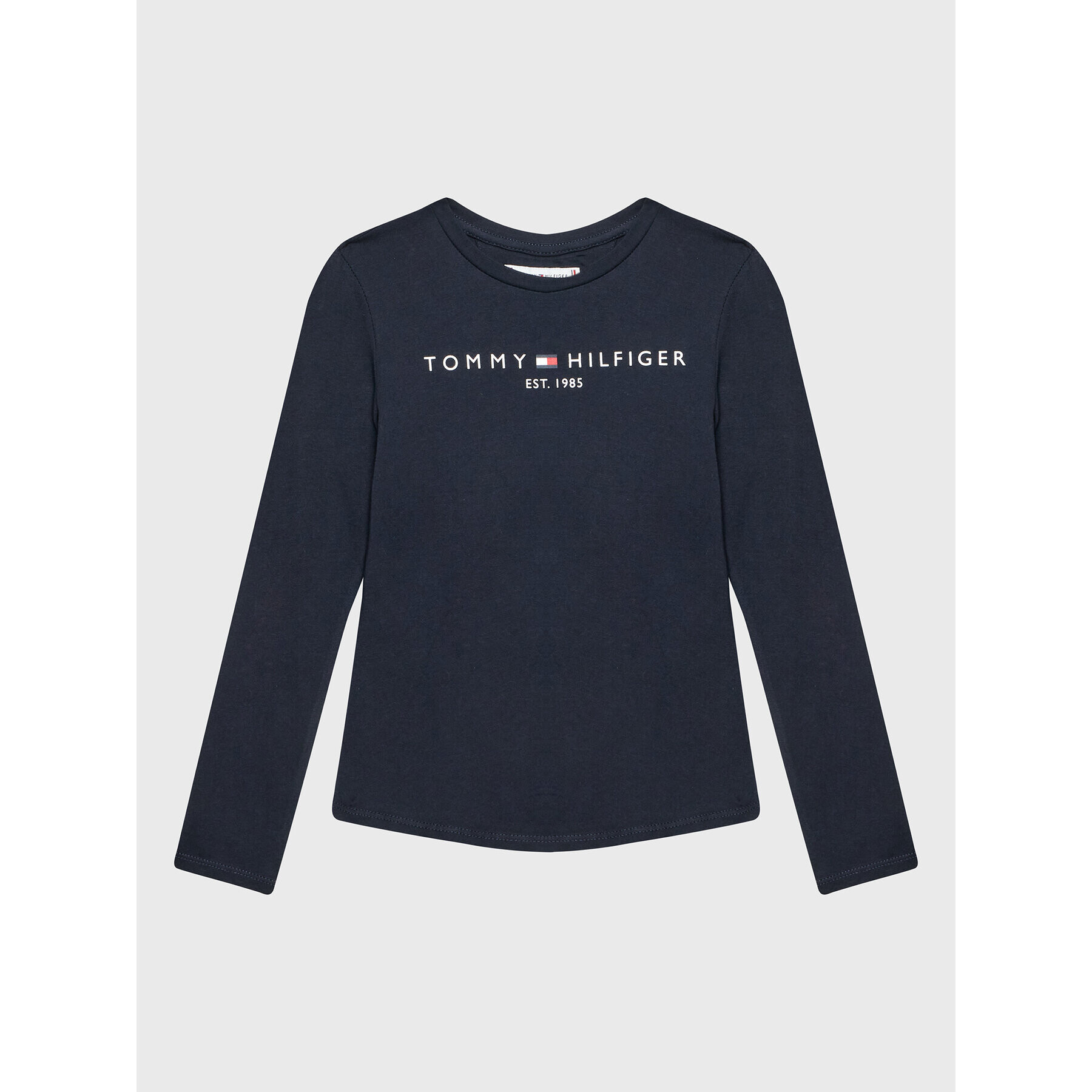 Tommy Hilfiger Блуза Essential KG0KG05247 D Тъмносин Regular Fit - Pepit.bg