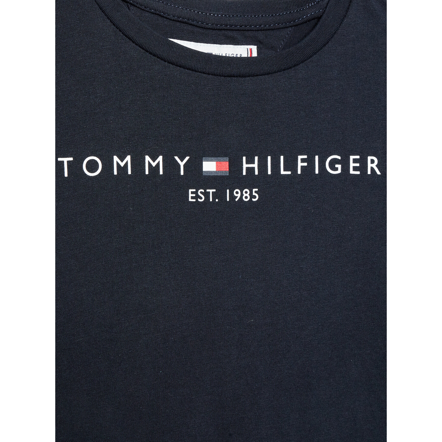 Tommy Hilfiger Блуза Essential KG0KG05247 D Тъмносин Regular Fit - Pepit.bg