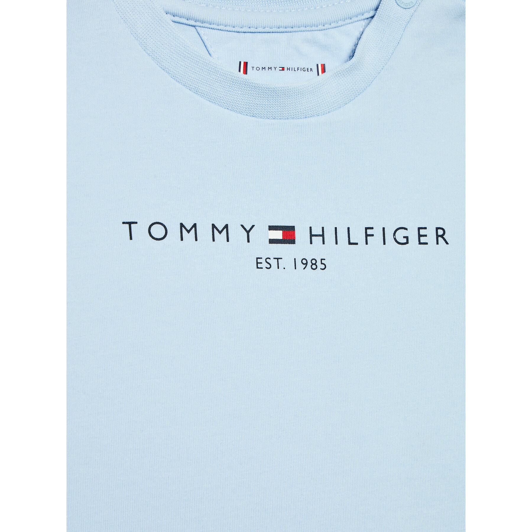 Tommy Hilfiger Блуза Essential KN0KN01249 Син Regular Fit - Pepit.bg