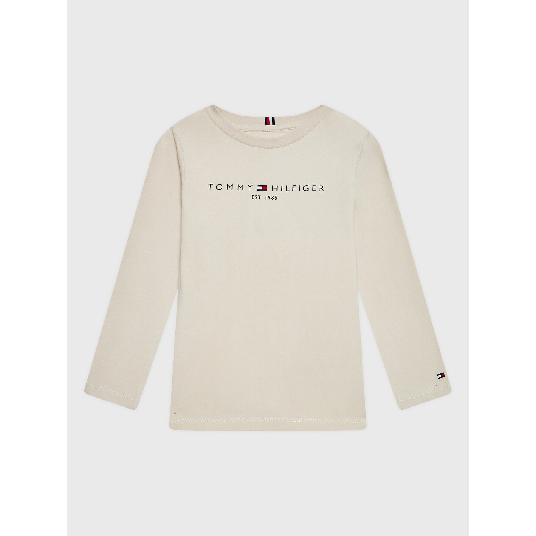 Tommy Hilfiger Блуза Essential KS0KS00202 D Бежов Regular Fit - Pepit.bg