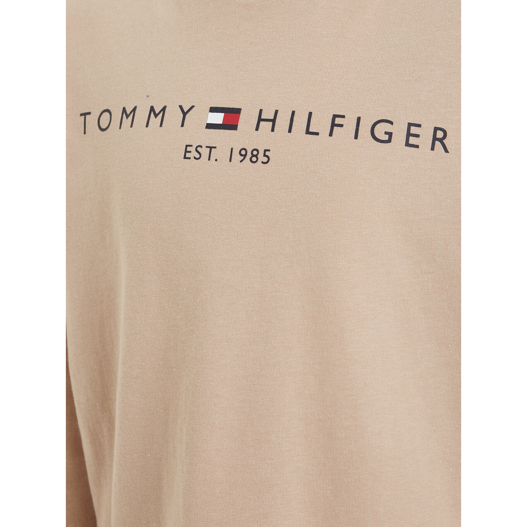 Tommy Hilfiger Блуза Essential KS0KS00202 M Бежов Regular Fit - Pepit.bg