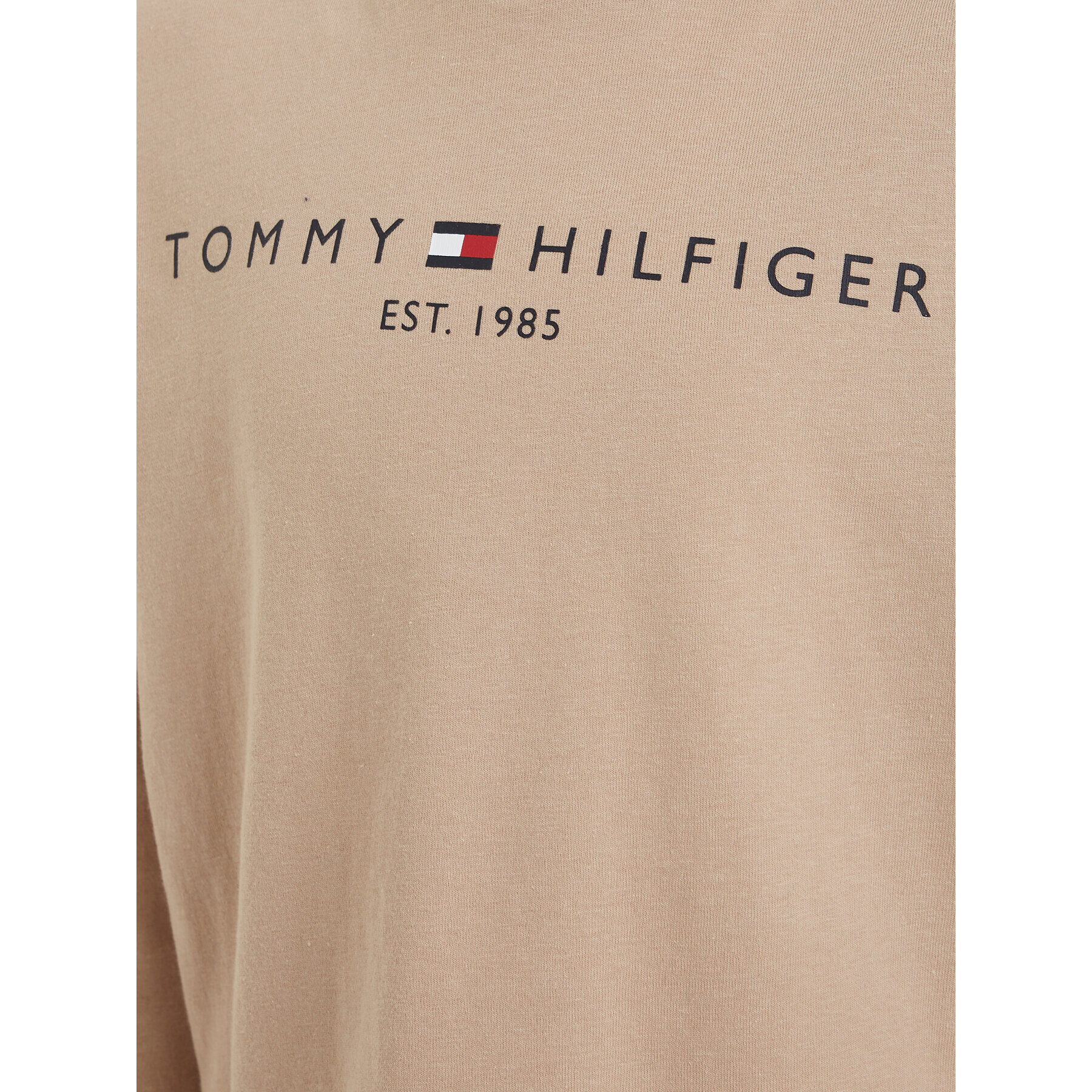 Tommy Hilfiger Блуза Essential KS0KS00202 S Бежов Regular Fit - Pepit.bg