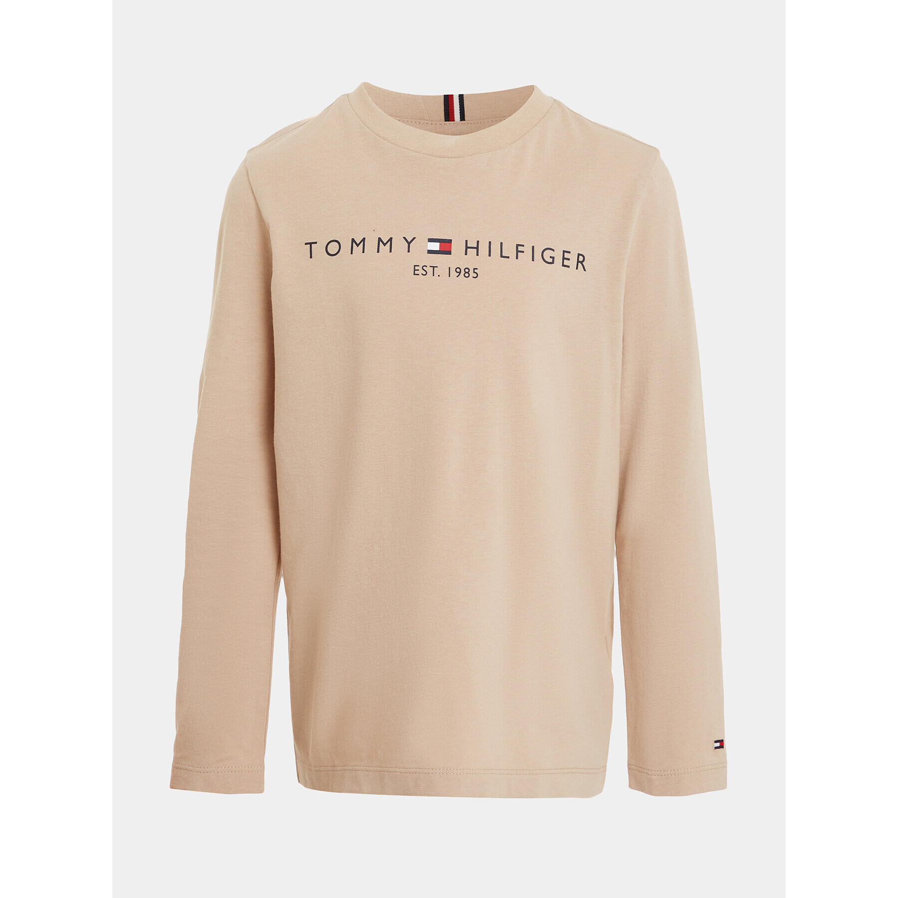 Tommy Hilfiger Блуза Essential KS0KS00202 S Бежов Regular Fit - Pepit.bg