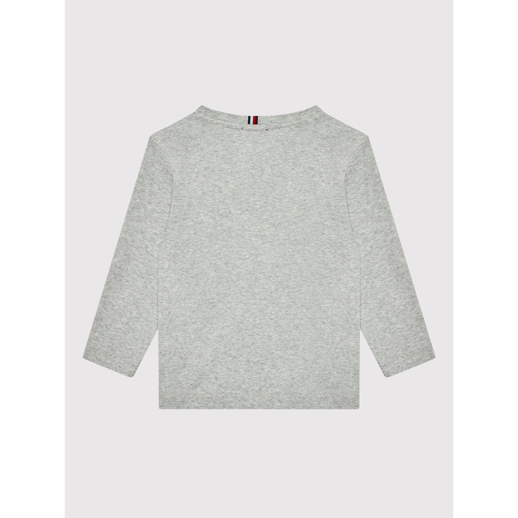 Tommy Hilfiger Блуза Essential Solid Rib KB0KB06880 M Сив Regular Fit - Pepit.bg