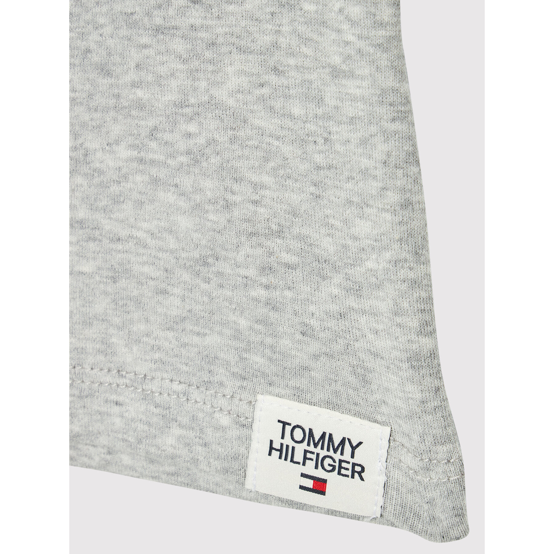 Tommy Hilfiger Блуза Essential Solid Rib KB0KB06880 M Сив Regular Fit - Pepit.bg