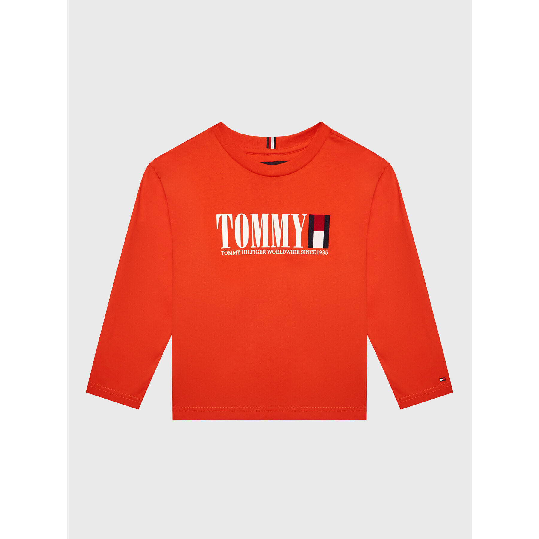 Tommy Hilfiger Блуза Graphic KB0KB07887 M Червен Regular Fit - Pepit.bg