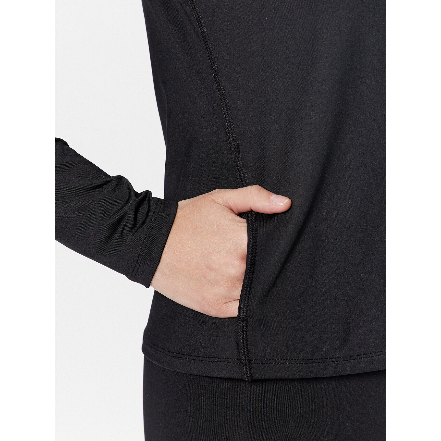 Tommy Hilfiger Блуза Half Zip Ls S10S101664 Черен Slim Fit - Pepit.bg
