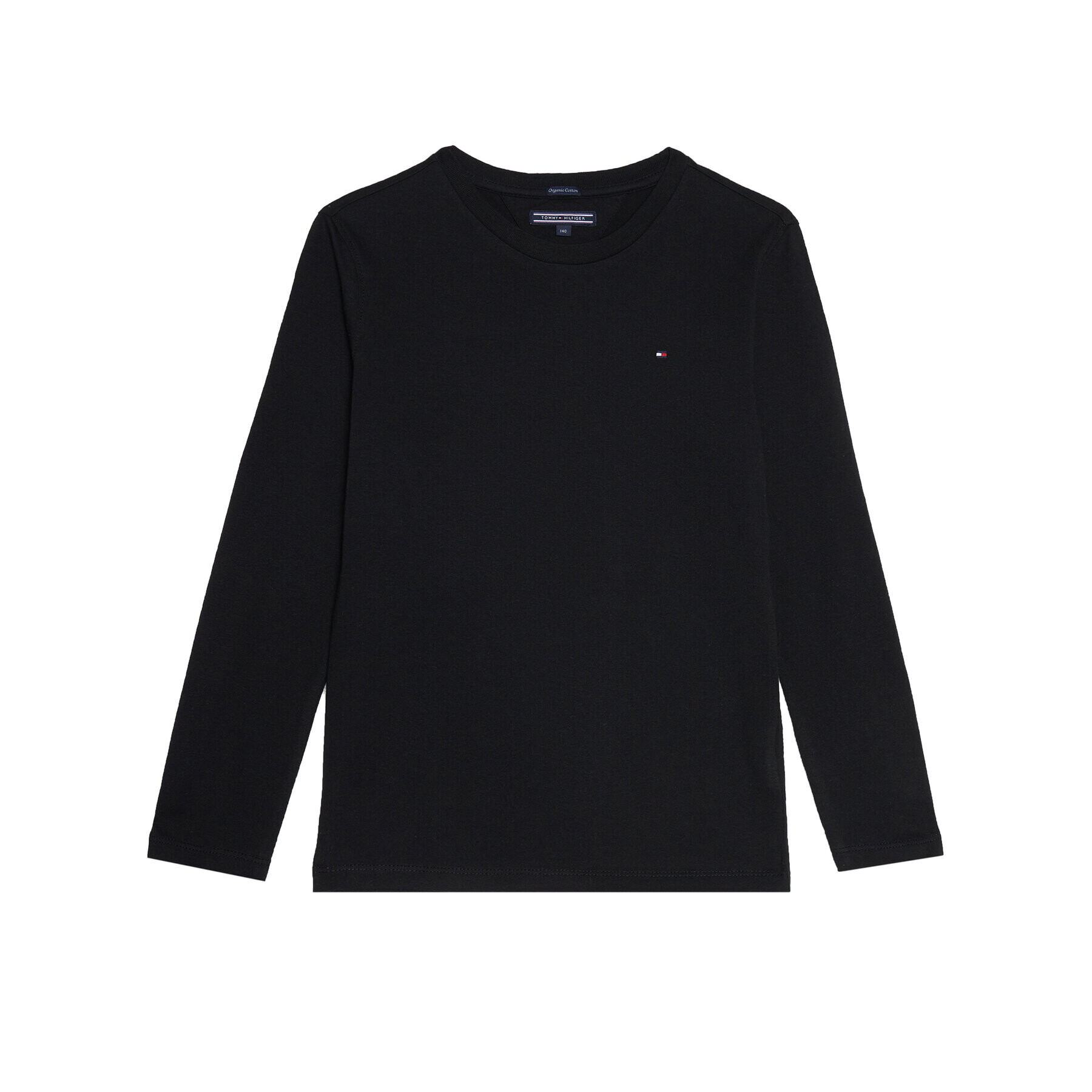 Tommy Hilfiger Блуза KB0KB04141 Черен Long Sleeve - Pepit.bg