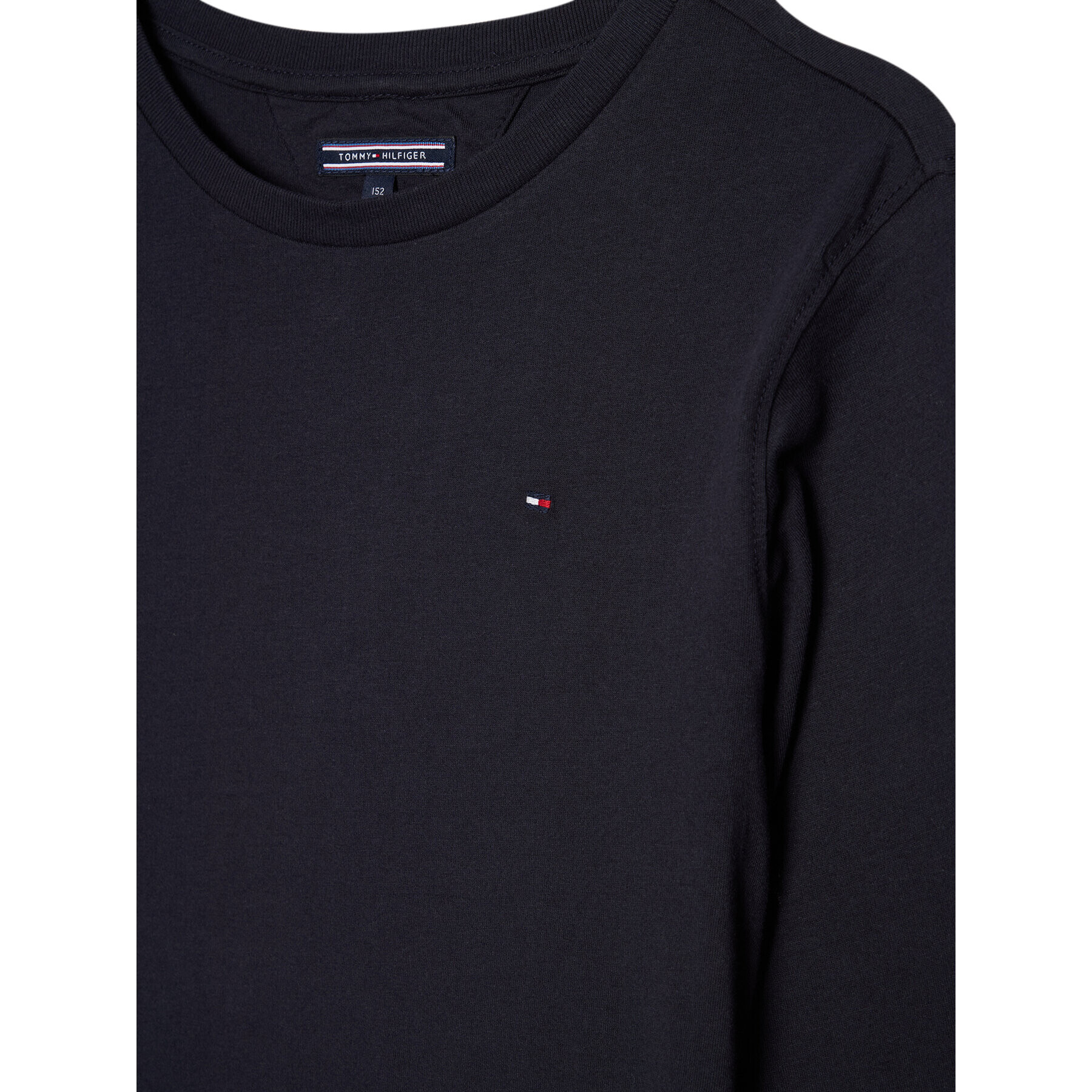 Tommy Hilfiger Блуза KB0KB04141 D Тъмносин Long Sleeve - Pepit.bg