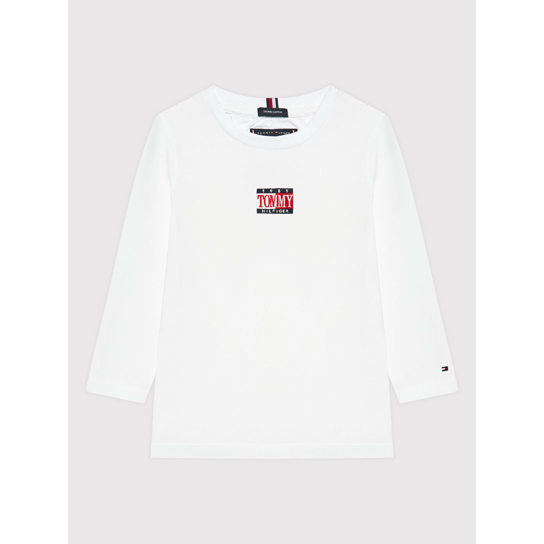 Tommy Hilfiger Блуза KB0KB07019 D Бял Regular Fit - Pepit.bg