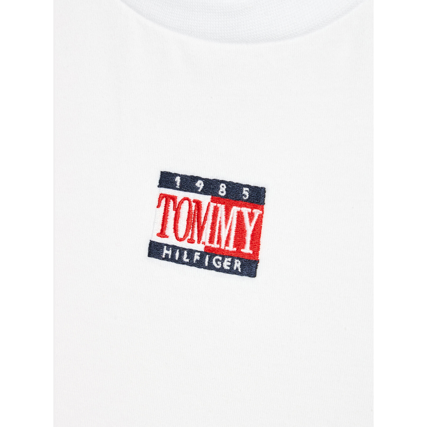 Tommy Hilfiger Блуза KB0KB07019 D Бял Regular Fit - Pepit.bg