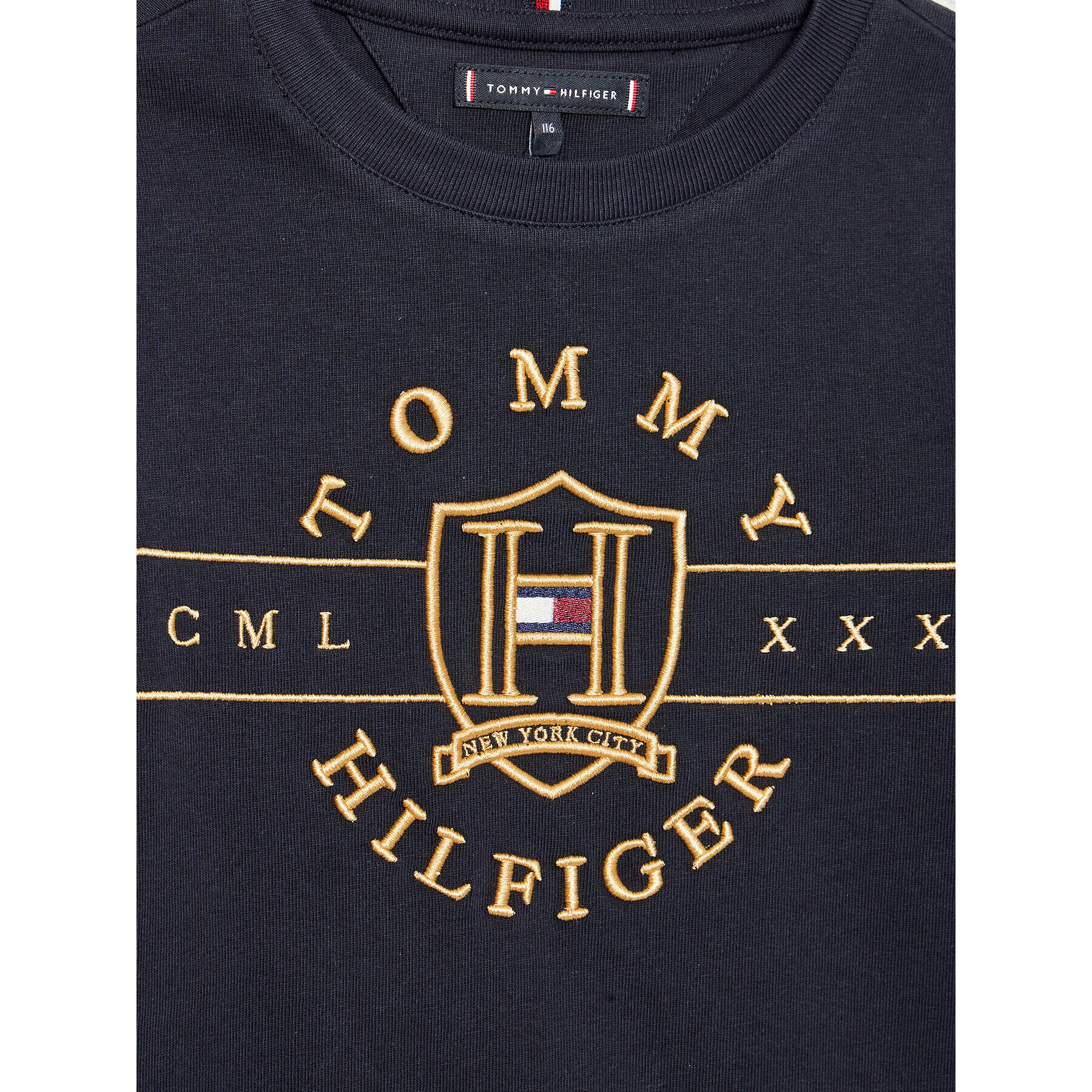 Tommy Hilfiger Блуза KB0KB07591 Тъмносин Regular Fit - Pepit.bg