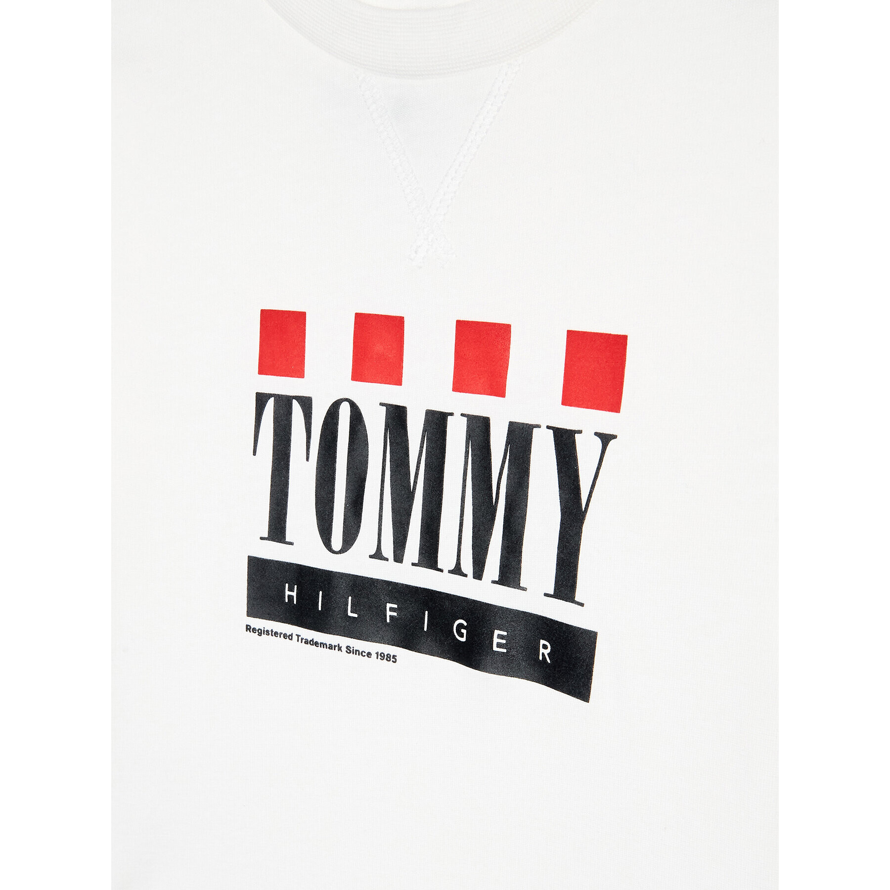 Tommy Hilfiger Блуза KB0KB07793 M Бял Regular Fit - Pepit.bg