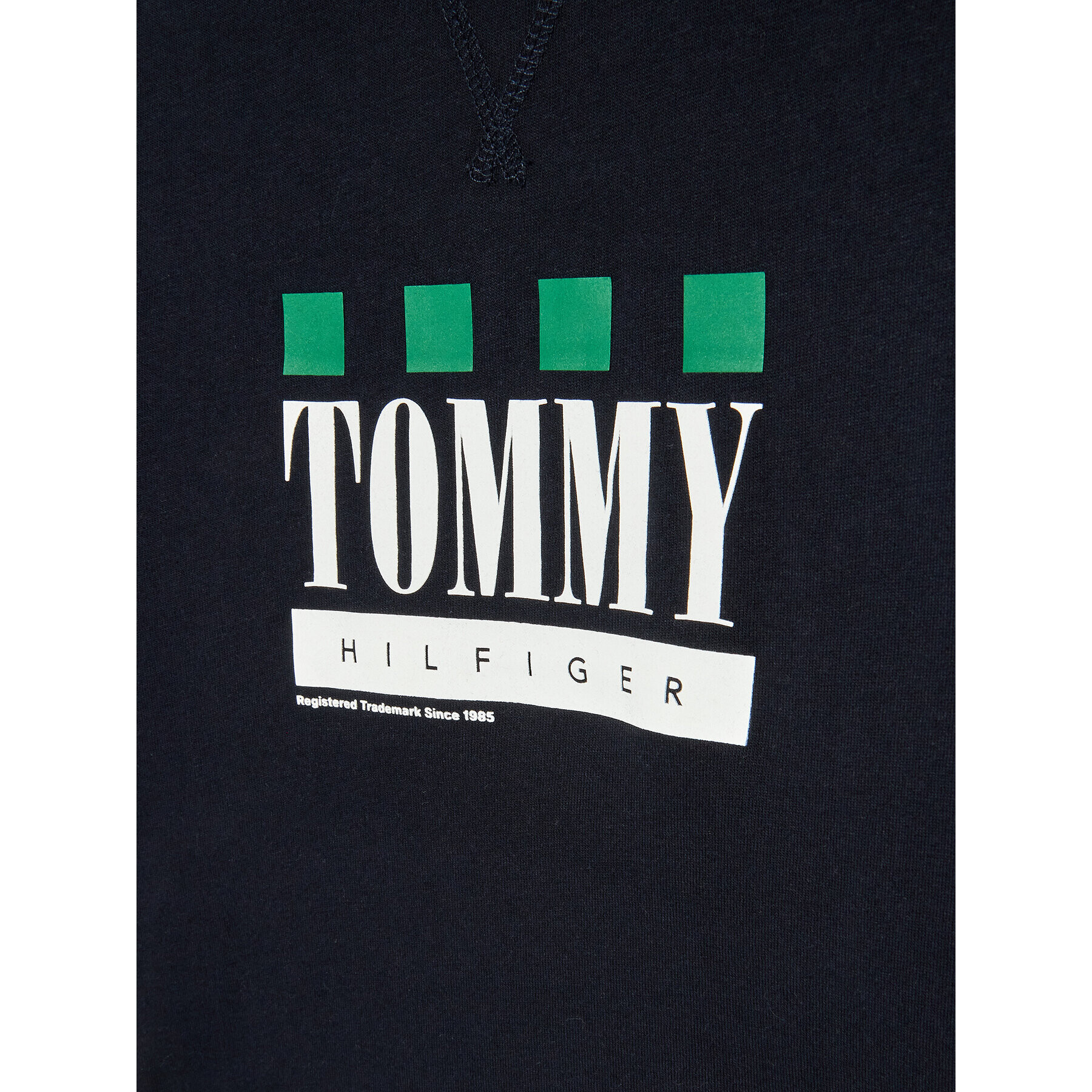 Tommy Hilfiger Блуза KB0KB07793 M Тъмносин Regular Fit - Pepit.bg