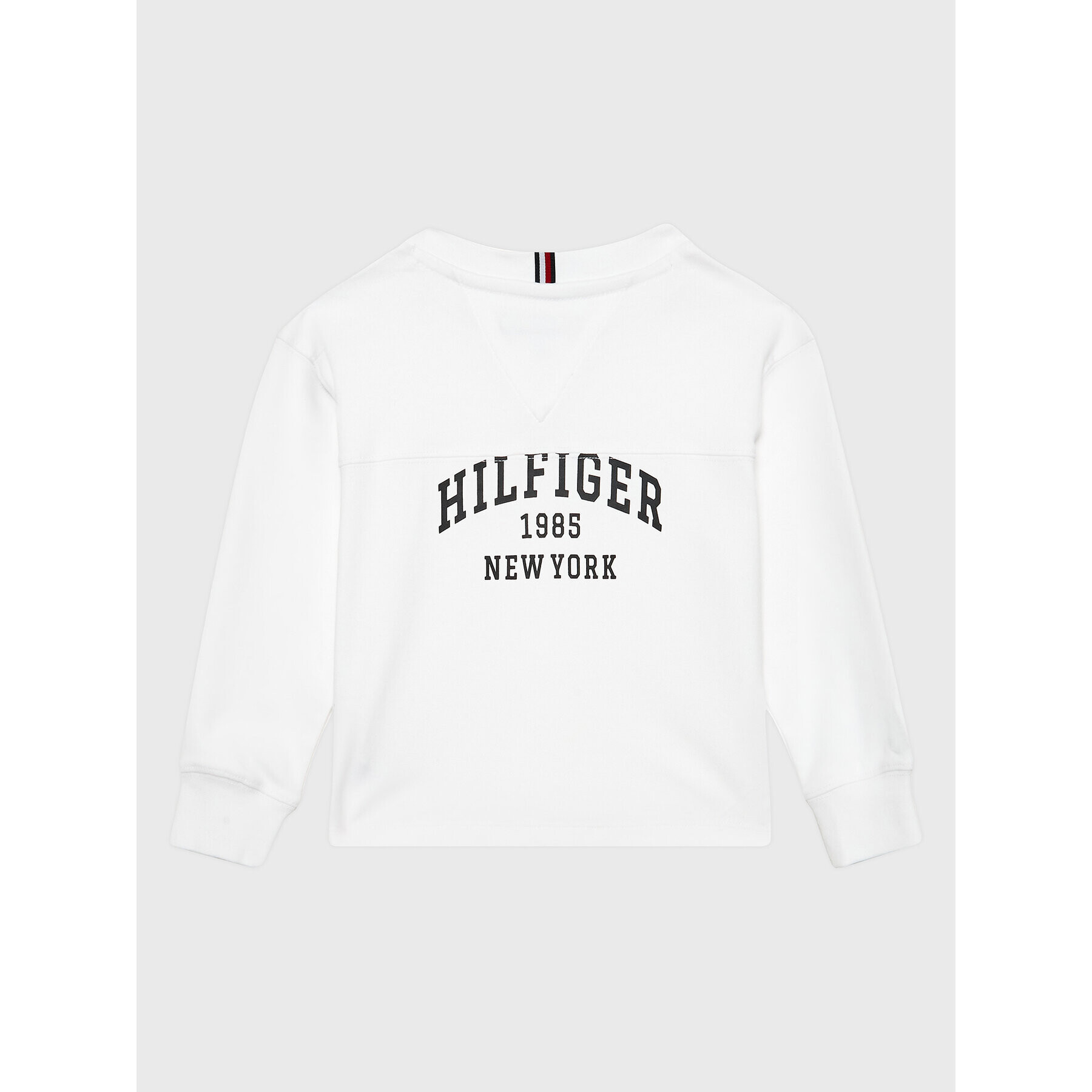 Tommy Hilfiger Блуза KB0KB07797 M Бял Regular Fit - Pepit.bg