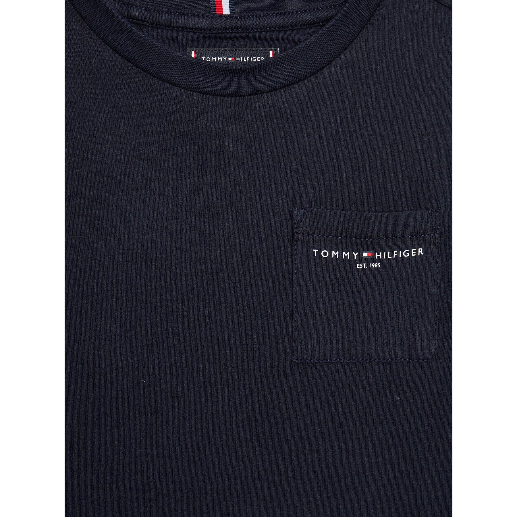 Tommy Hilfiger Блуза KB0KB07848 D Тъмносин Regular Fit - Pepit.bg