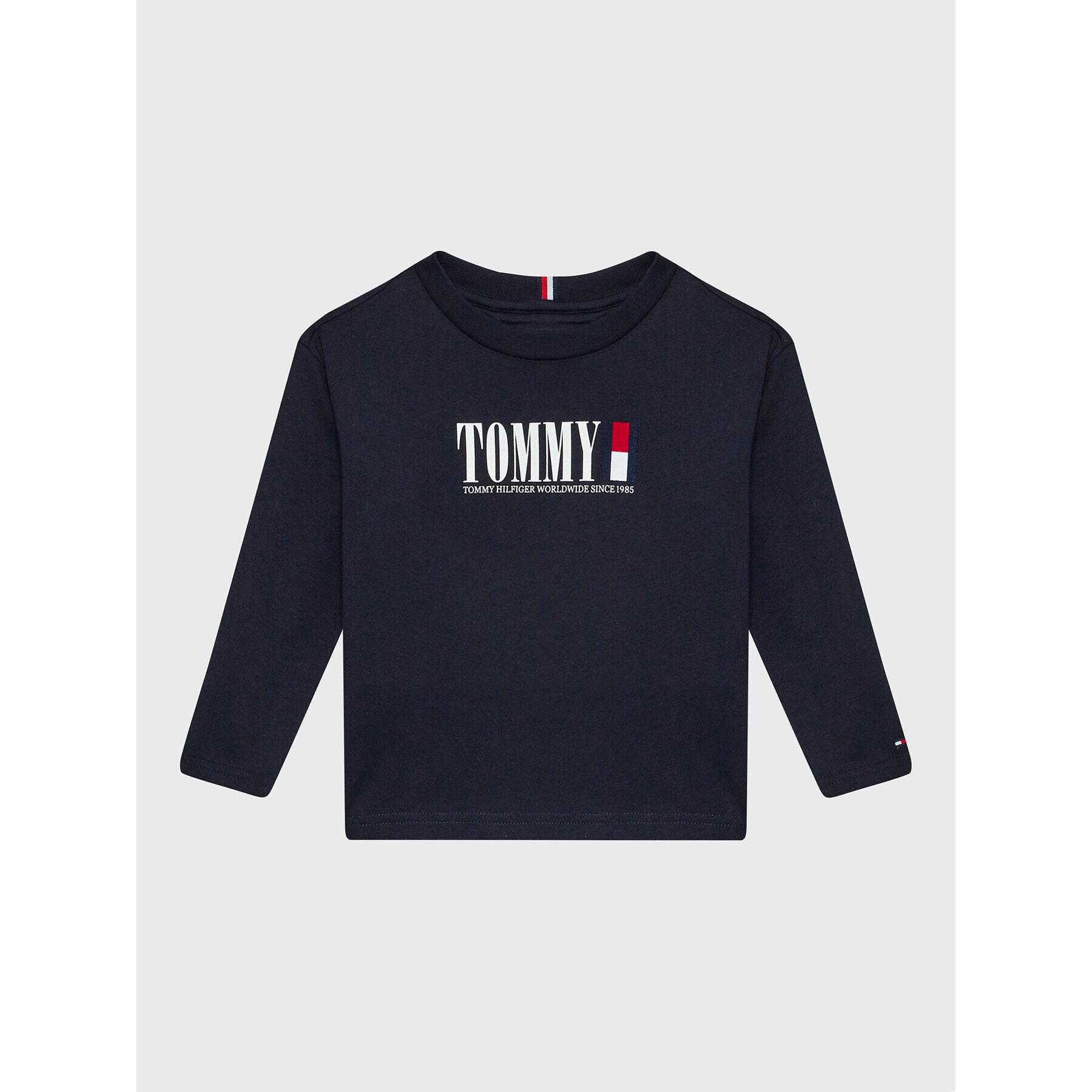 Tommy Hilfiger Блуза KB0KB07887 D Тъмносин Regular Fit - Pepit.bg