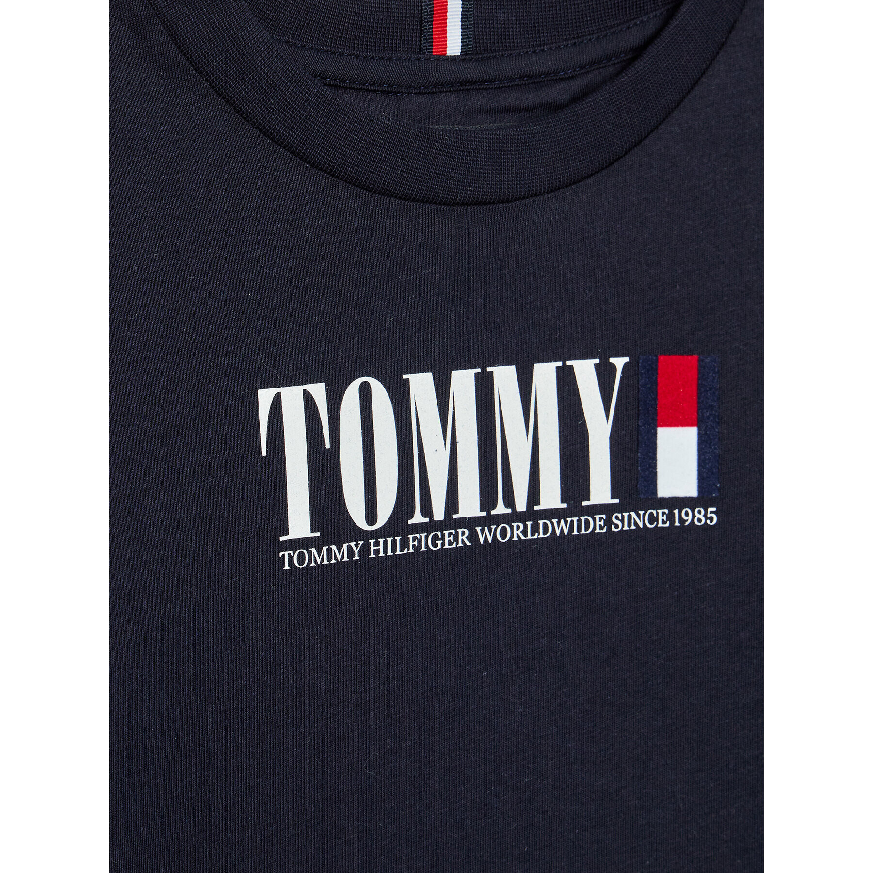 Tommy Hilfiger Блуза KB0KB07887 D Тъмносин Regular Fit - Pepit.bg