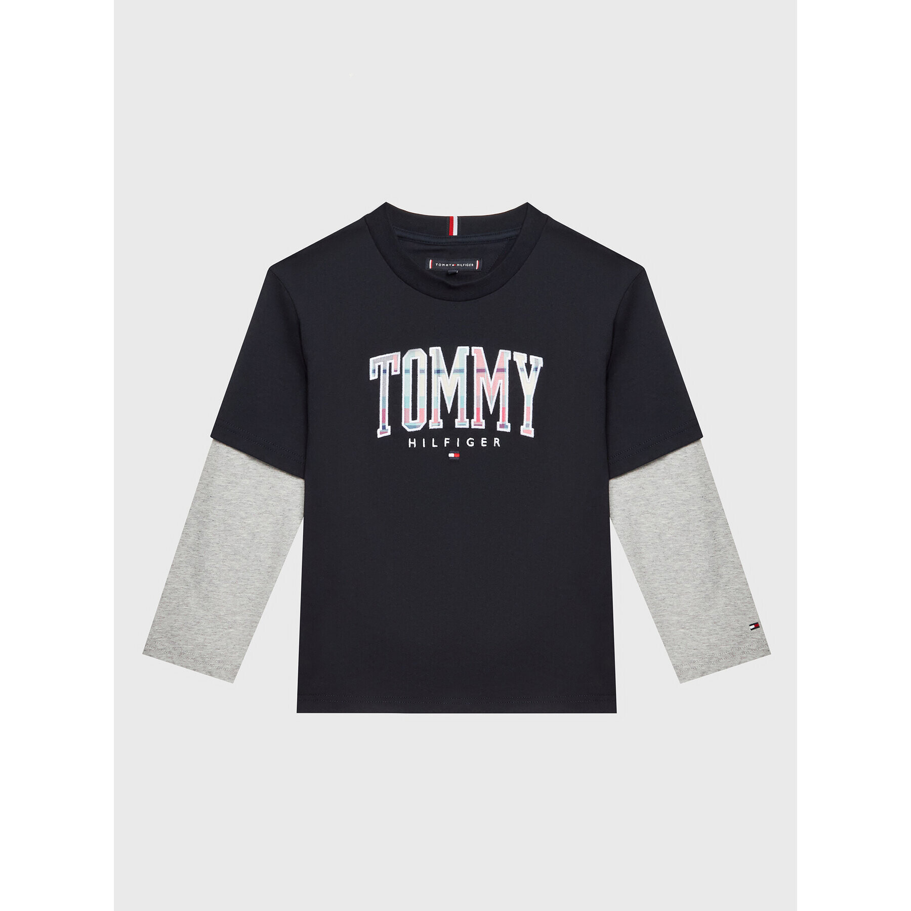 Tommy Hilfiger Блуза KB0KB08022 D Тъмносин Regular Fit - Pepit.bg