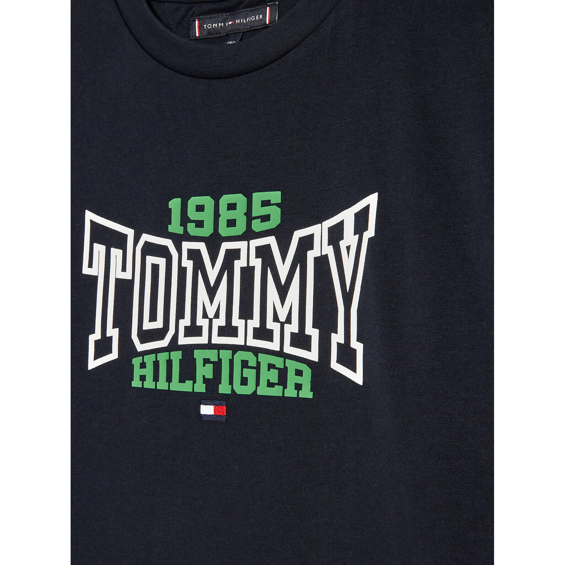 Tommy Hilfiger Блуза KB0KB08429 D Тъмносин Regular Fit - Pepit.bg