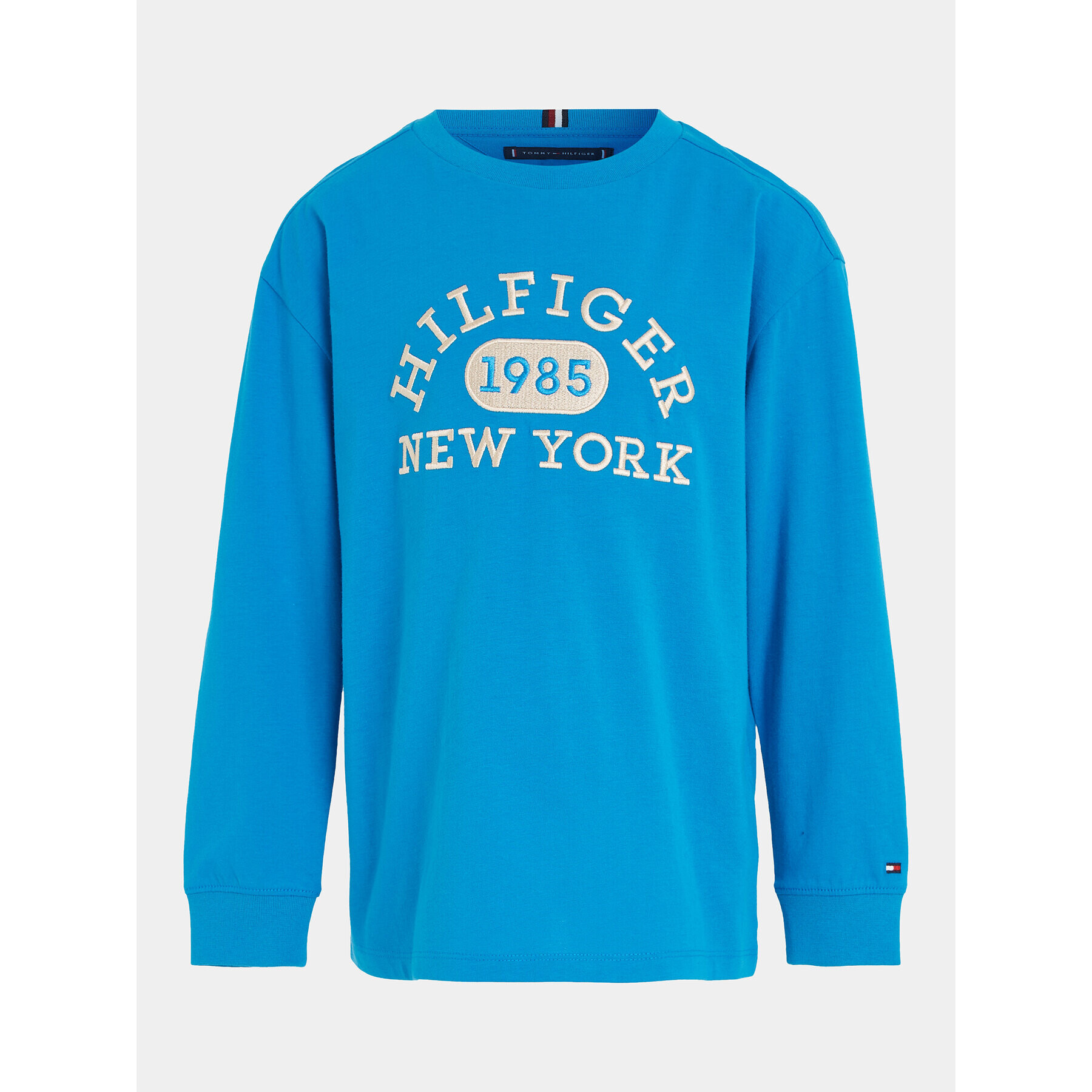 Tommy Hilfiger Блуза KB0KB08549 S Син Regular Fit - Pepit.bg
