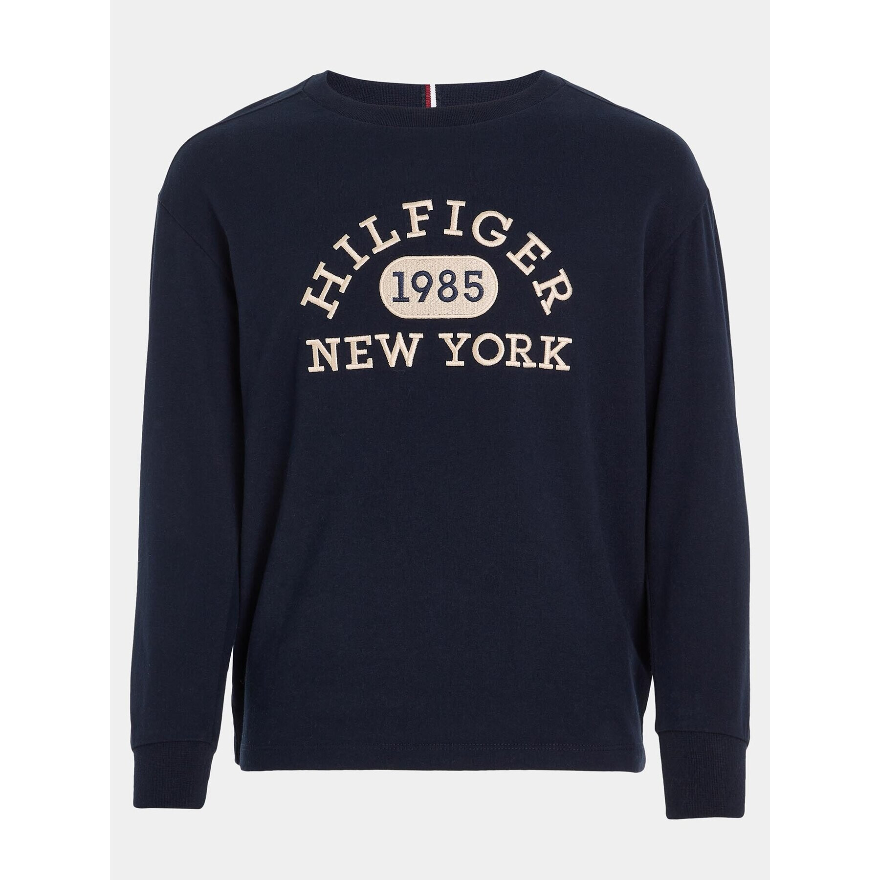 Tommy Hilfiger Блуза KB0KB08549 S Тъмносин Regular Fit - Pepit.bg